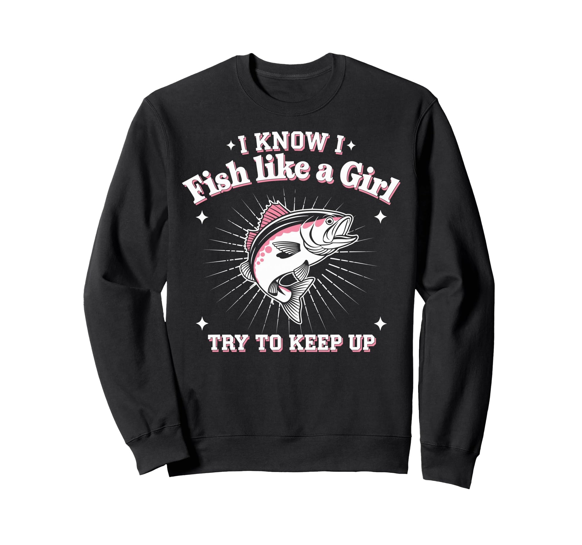 Fish Like Fish Fun Fishing Funny Sweatshirt - Custom Art Print Men Women - T-Shirt, Sweatshirt, Hoodie