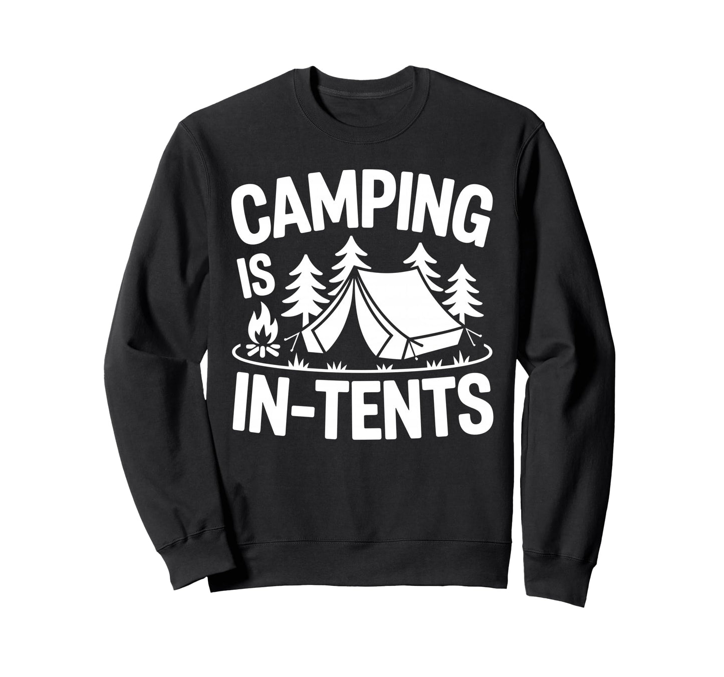 Camping Art Camping Trailer Sweatshirt - Streetwear Style for Adults - T-Shirt, Sweatshirt, Hoodie
