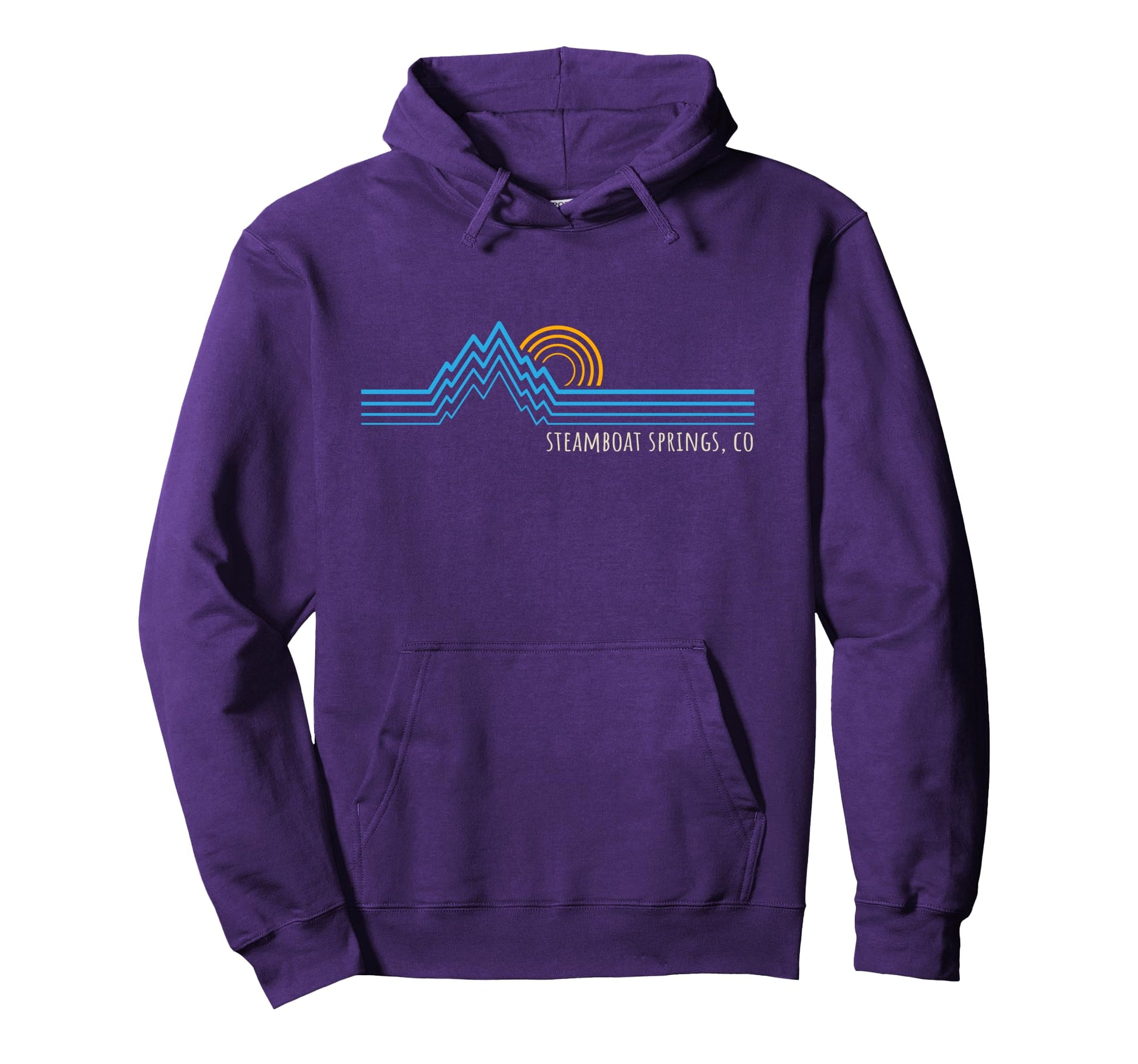 Steamboat Springs Colorado Usa Hoodie - Aesthetic Graphic Men Women - T-Shirt, Sweatshirt, Hoodie