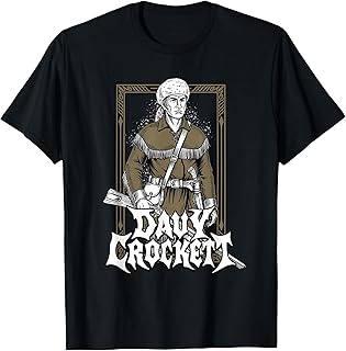 Davy Crockett T-Shirt Unisex T-shirt, Sweatshirt, Hoodie, Long Sleeve Tee - T-Shirt, Sweatshirt, Hoodie