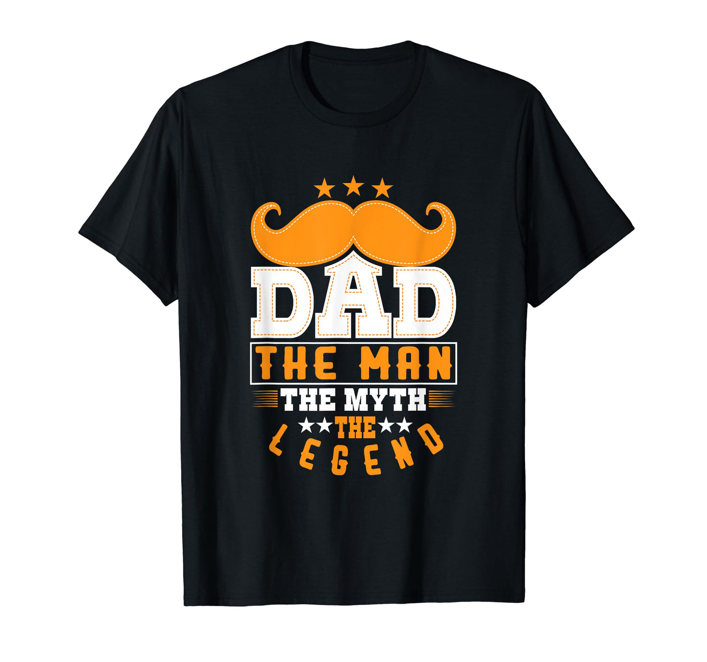 Dad Myth Legend Fathers Day Papa Grandpa T-Shirt - Unique Graphic Unisex - T-Shirt, Sweatshirt, Hoodie