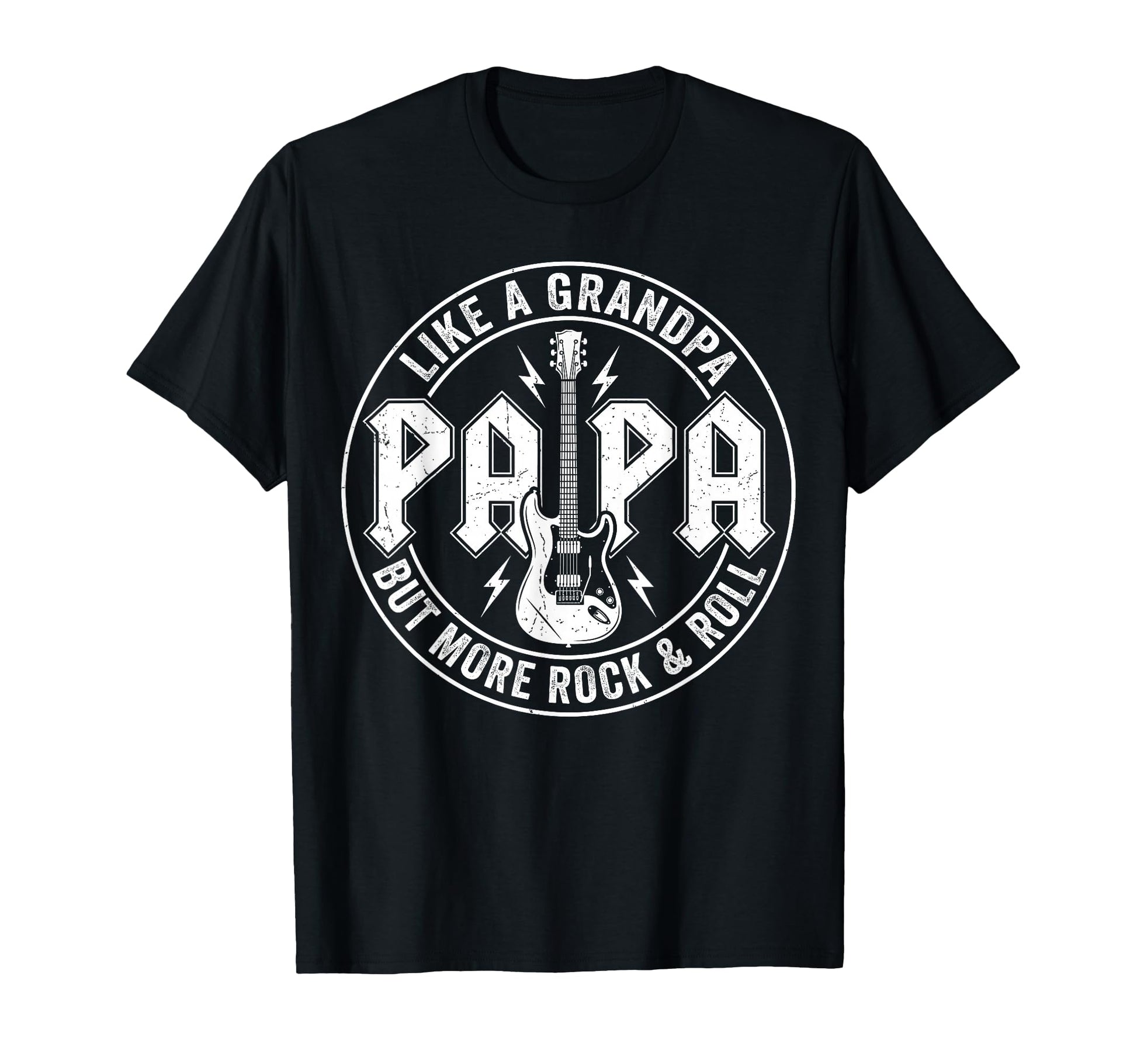 Papa Like Grandpa But More Rock Roll T-Shirt - Streetwear Style Men Women - T-Shirt, Sweatshirt, Hoodie