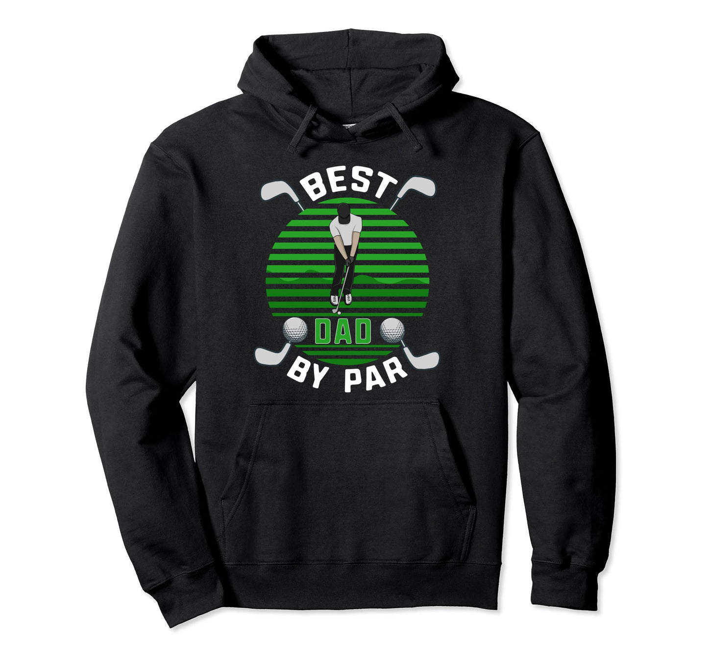 Best Dad Par Golfer Daddy Golf Lover Hoodie - Aesthetic Graphic Unisex - T-Shirt, Sweatshirt, Hoodie