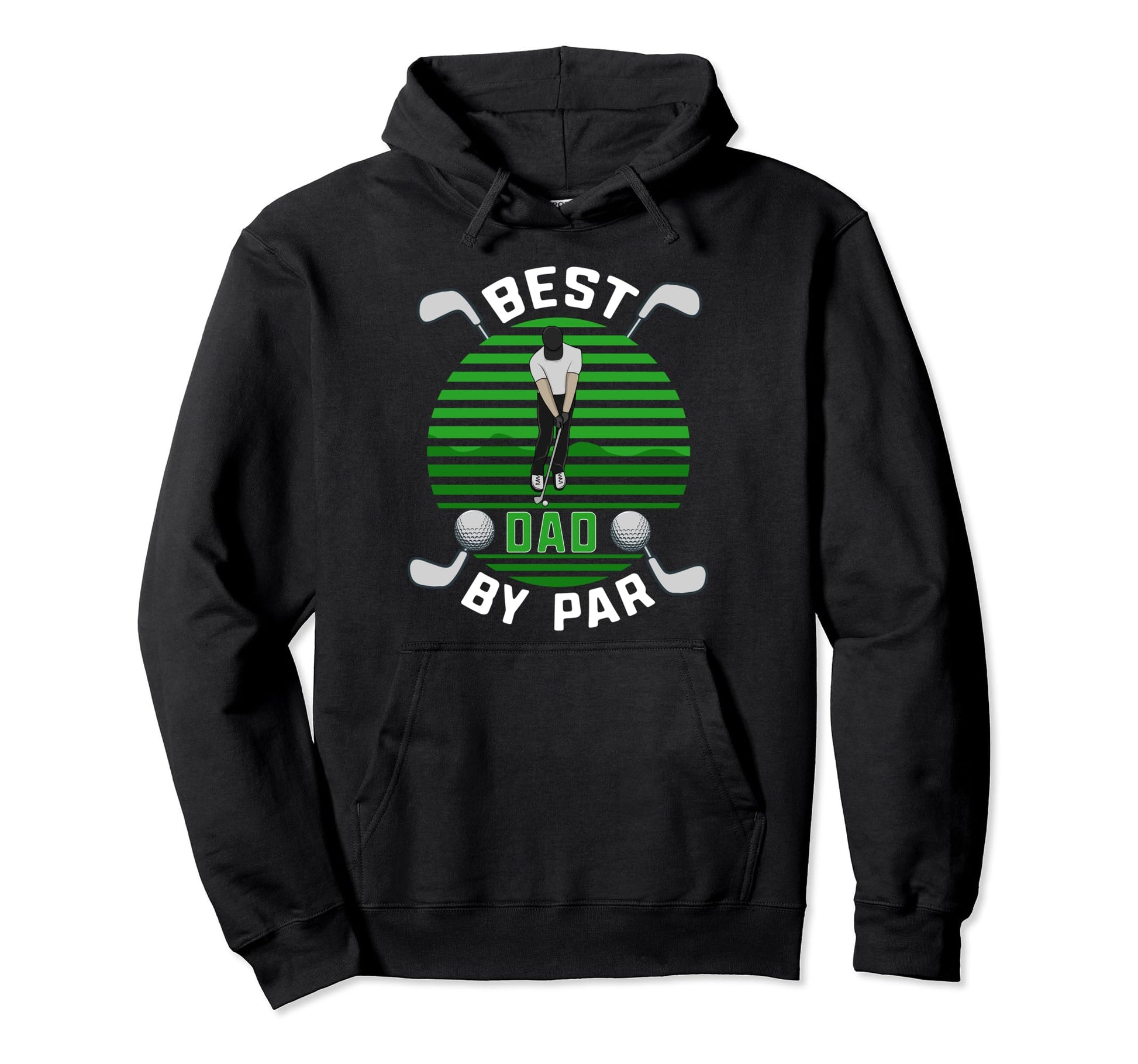 Best Dad Par Golfer Daddy Golf Lover Hoodie - Aesthetic Graphic Unisex - T-Shirt, Sweatshirt, Hoodie