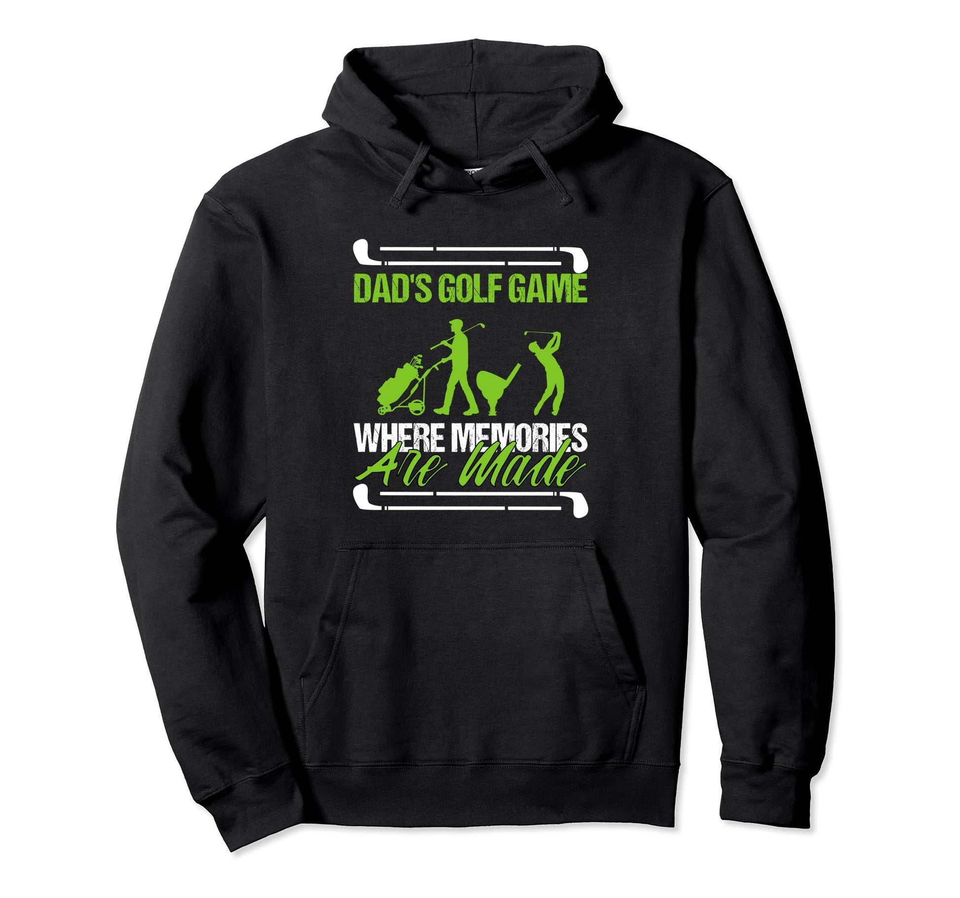 Funny Golfing Dads Golf Game Where Hoodie - Custom Art Print Unisex - T-Shirt, Sweatshirt, Hoodie