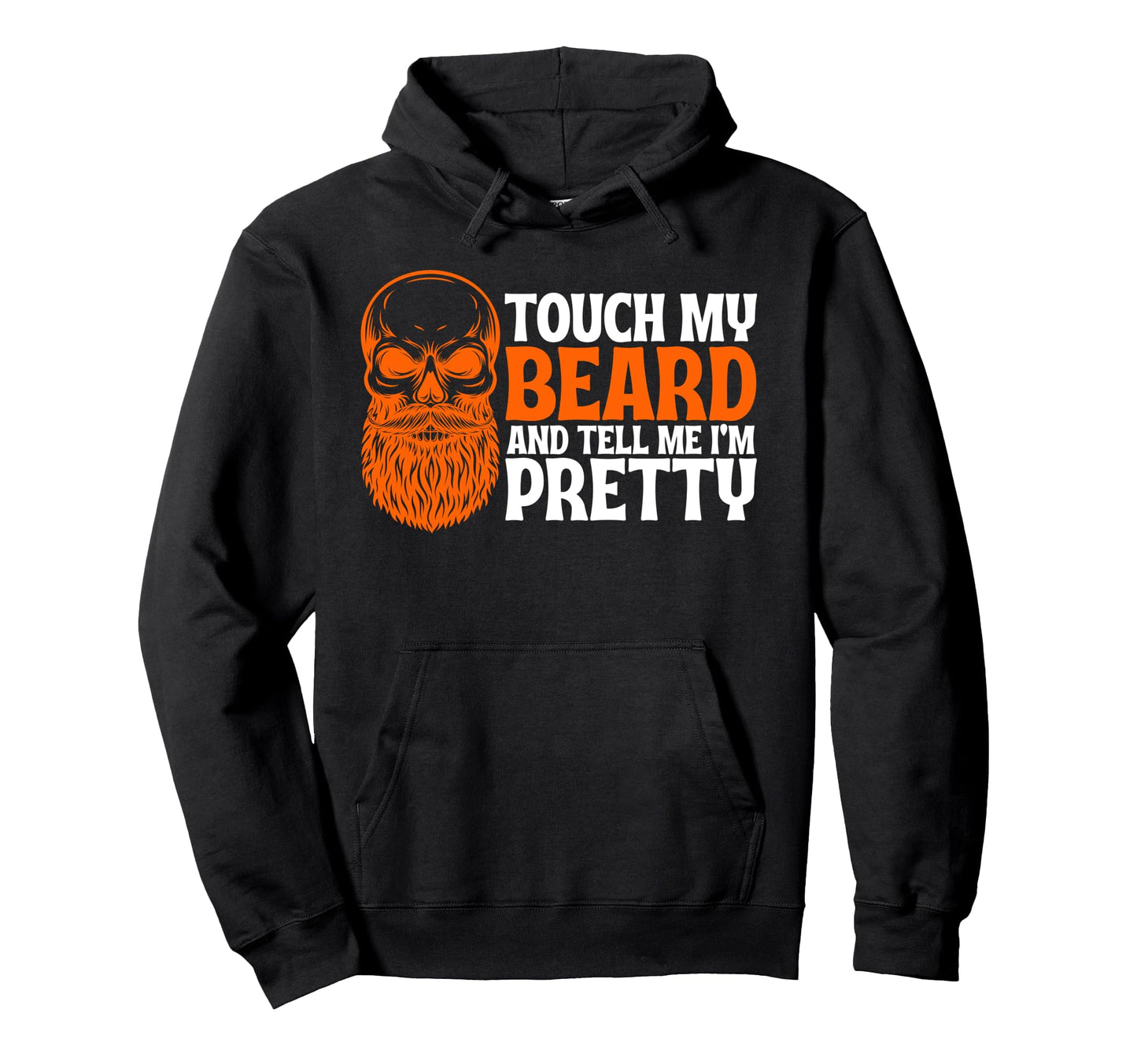 Tactical Skull Beard Dad Grandpa Funny Hoodie - Custom Art Print Men Women - T-Shirt, Sweatshirt, Hoodie