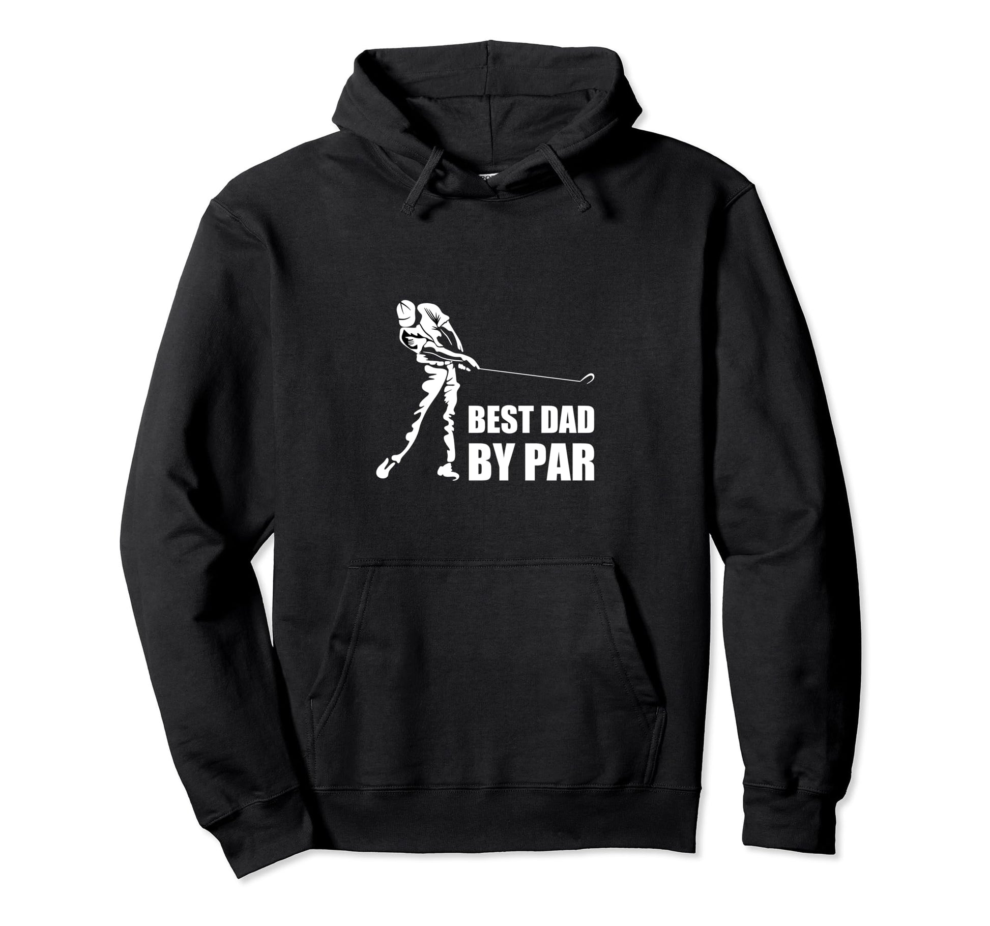 Best Dad Par Golf Hoodie - Minimalist Print for Adults - T-Shirt, Sweatshirt, Hoodie