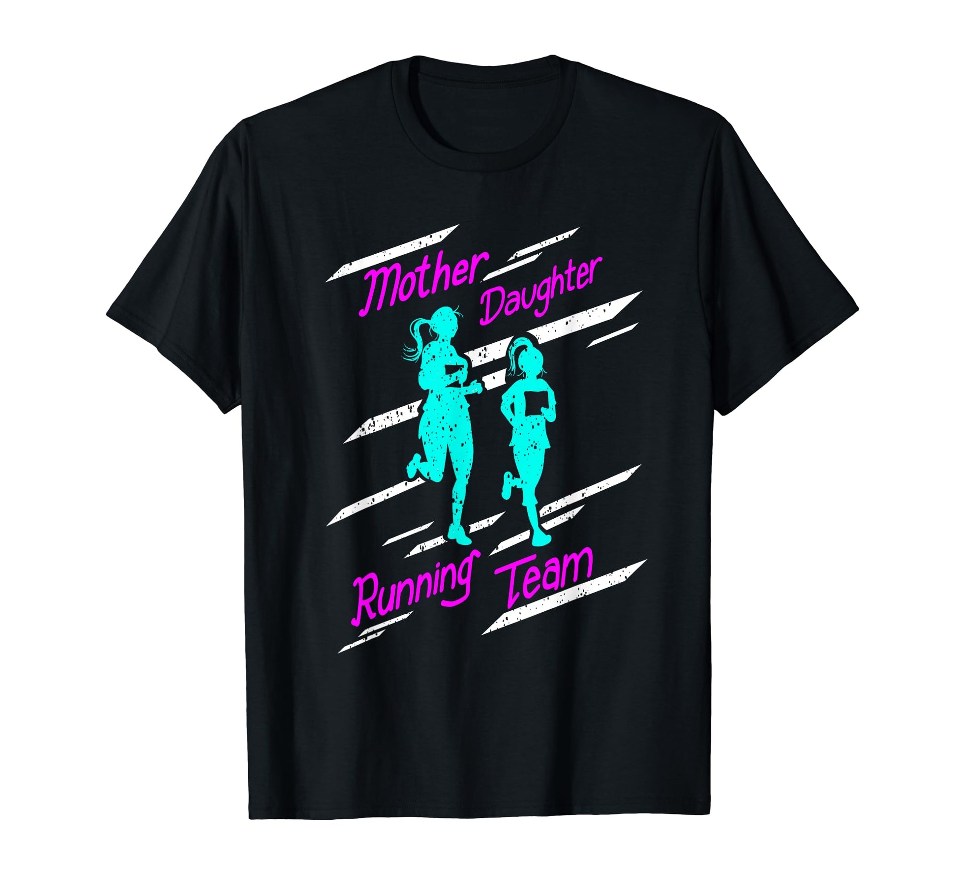 Mother Daughter Running Team Funny T-Shirt - Graphic Print for Adults - T-Shirt, Sweatshirt, Hoodie