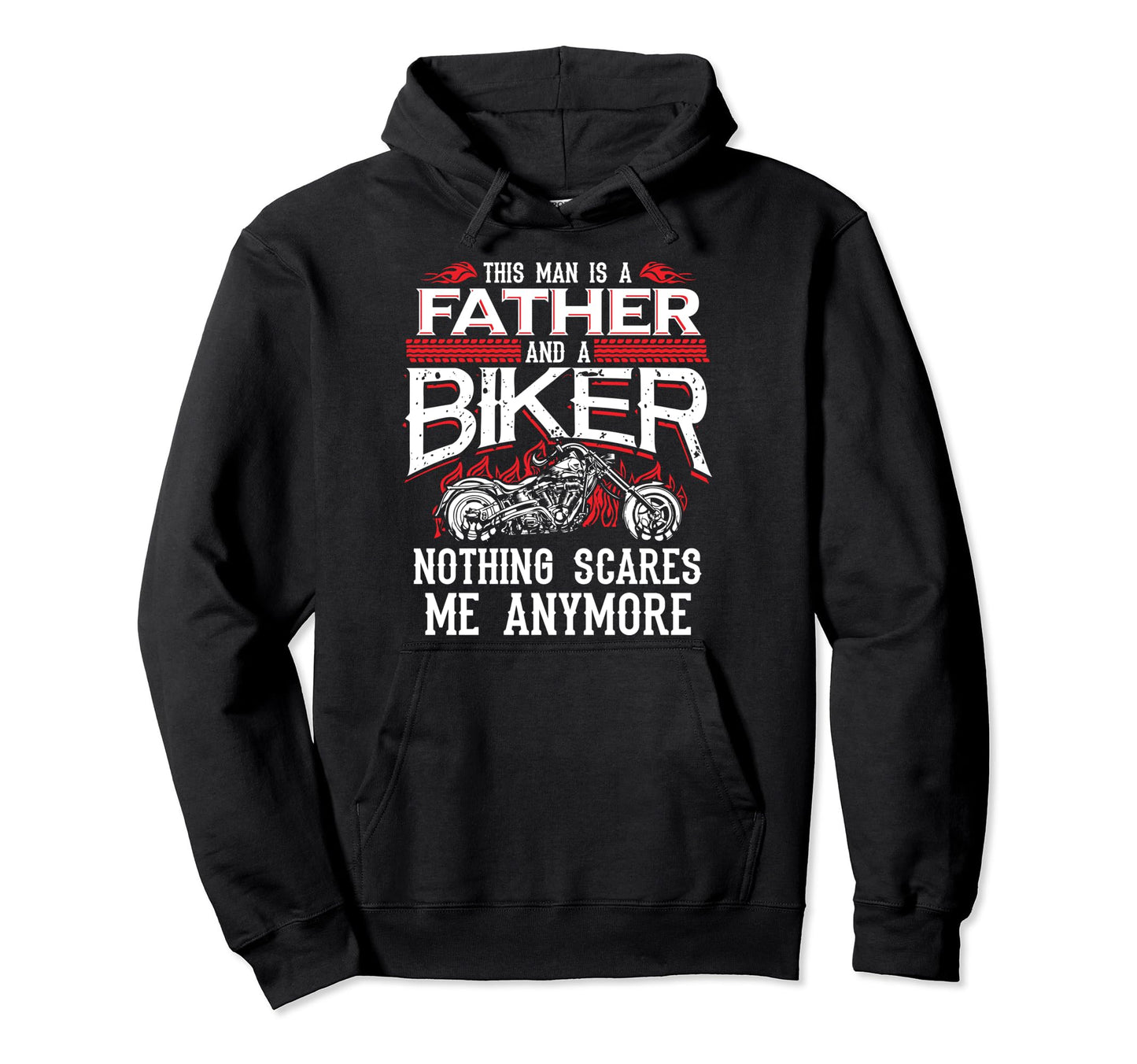 This Is Father Biker Motorcycle Hoodie - Minimalist Print Men Women - T-Shirt, Sweatshirt, Hoodie