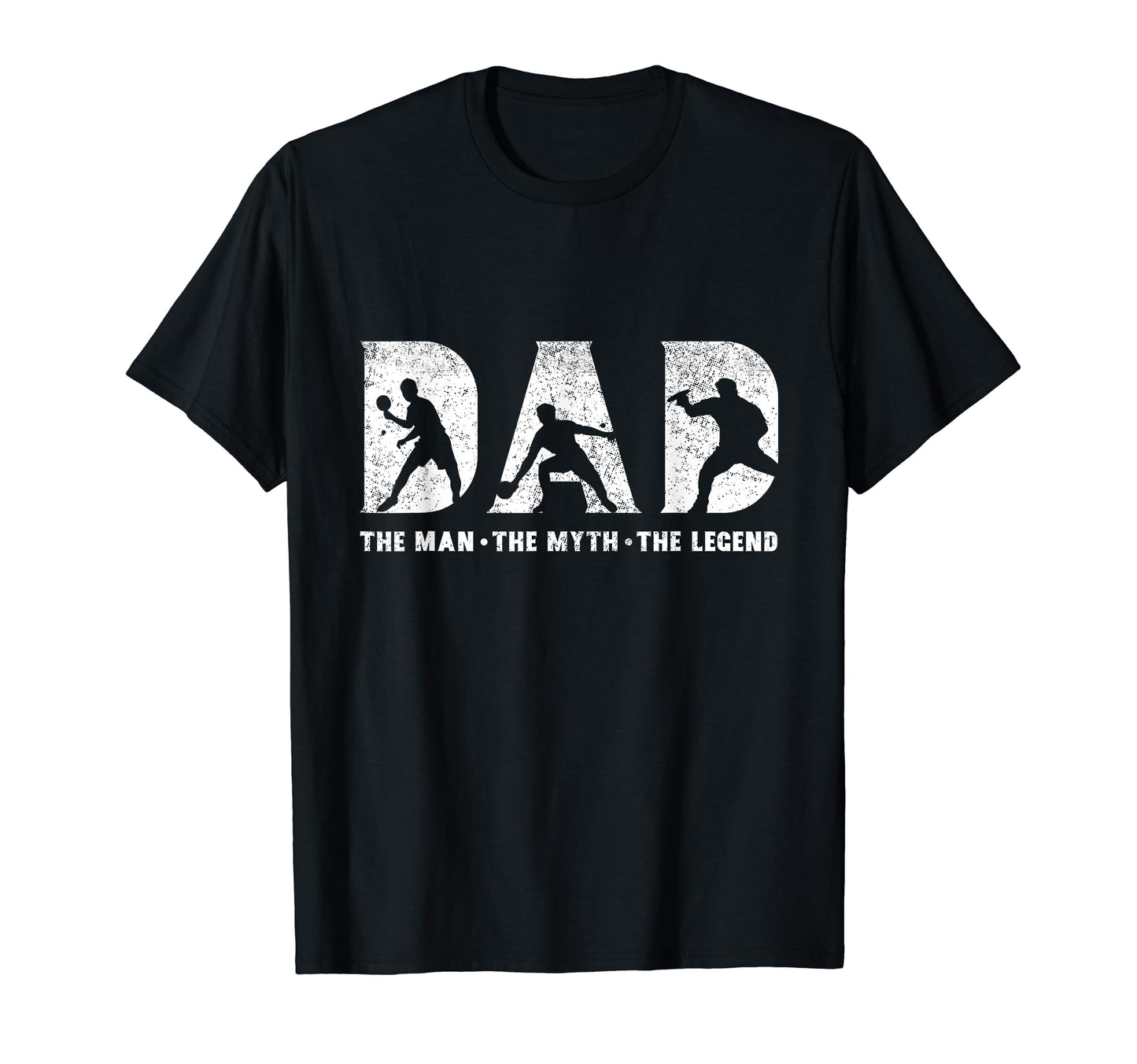 Table Tennis Dad Myth Legend Fathers Day T-Shirt - Trendy Graphic Men Women - T-Shirt, Sweatshirt, Hoodie