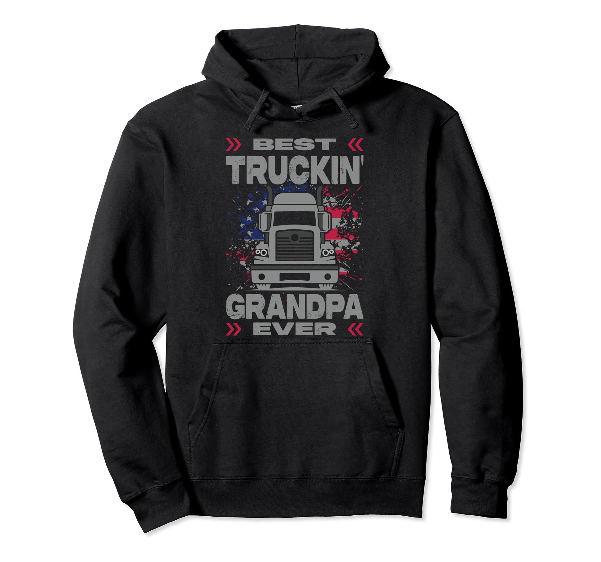 Truck Driver Funny Trucker Best Truckin Hoodie - Graphic Print for Adults - T-Shirt, Sweatshirt, Hoodie