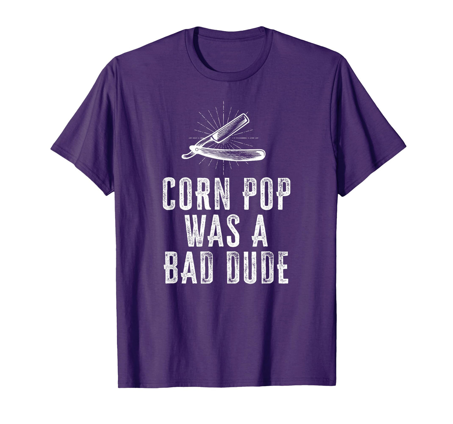 Corn Pop Was Bad Dude Joe Biden Parody T-Shirt - Trendy Graphic Unisex - T-Shirt, Sweatshirt, Hoodie