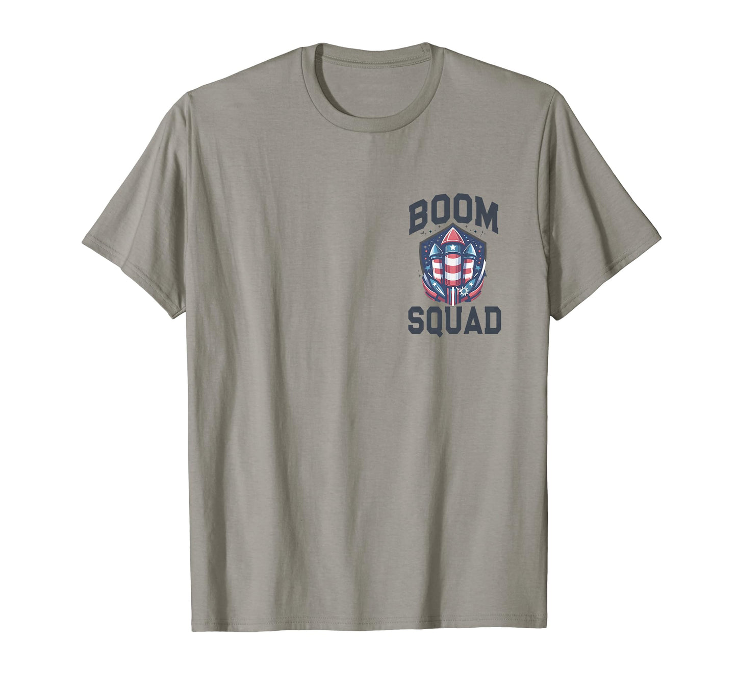 Funny Firework Boom Squad July 4Th T-Shirt - Fun Novelty Design Unisex - T-Shirt, Sweatshirt, Hoodie
