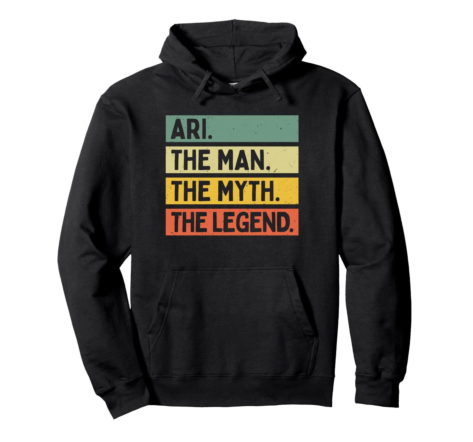 Ari Myth Legend Funny Personalized Hoodie - Minimalist Print Men Women - T-Shirt, Sweatshirt, Hoodie