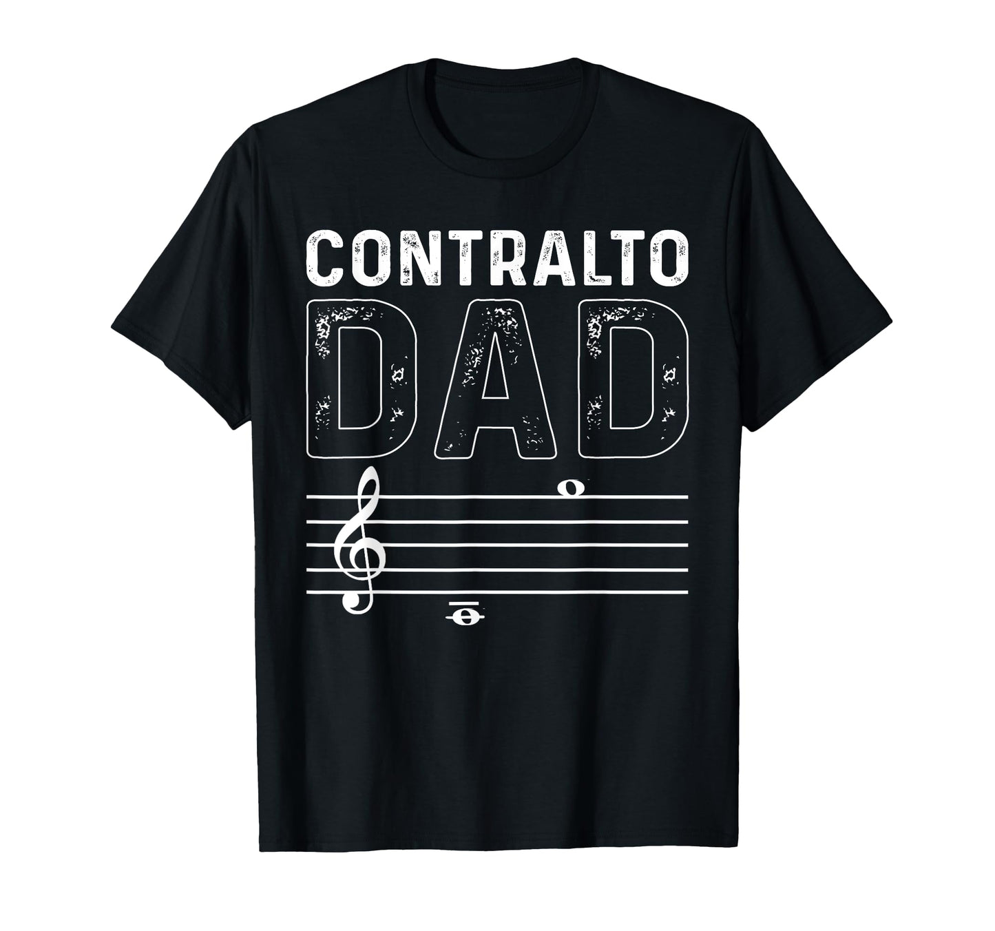 Contralto Dad Music Choir Musician Theater T-Shirt - Trendy Graphic Unisex - T-Shirt, Sweatshirt, Hoodie