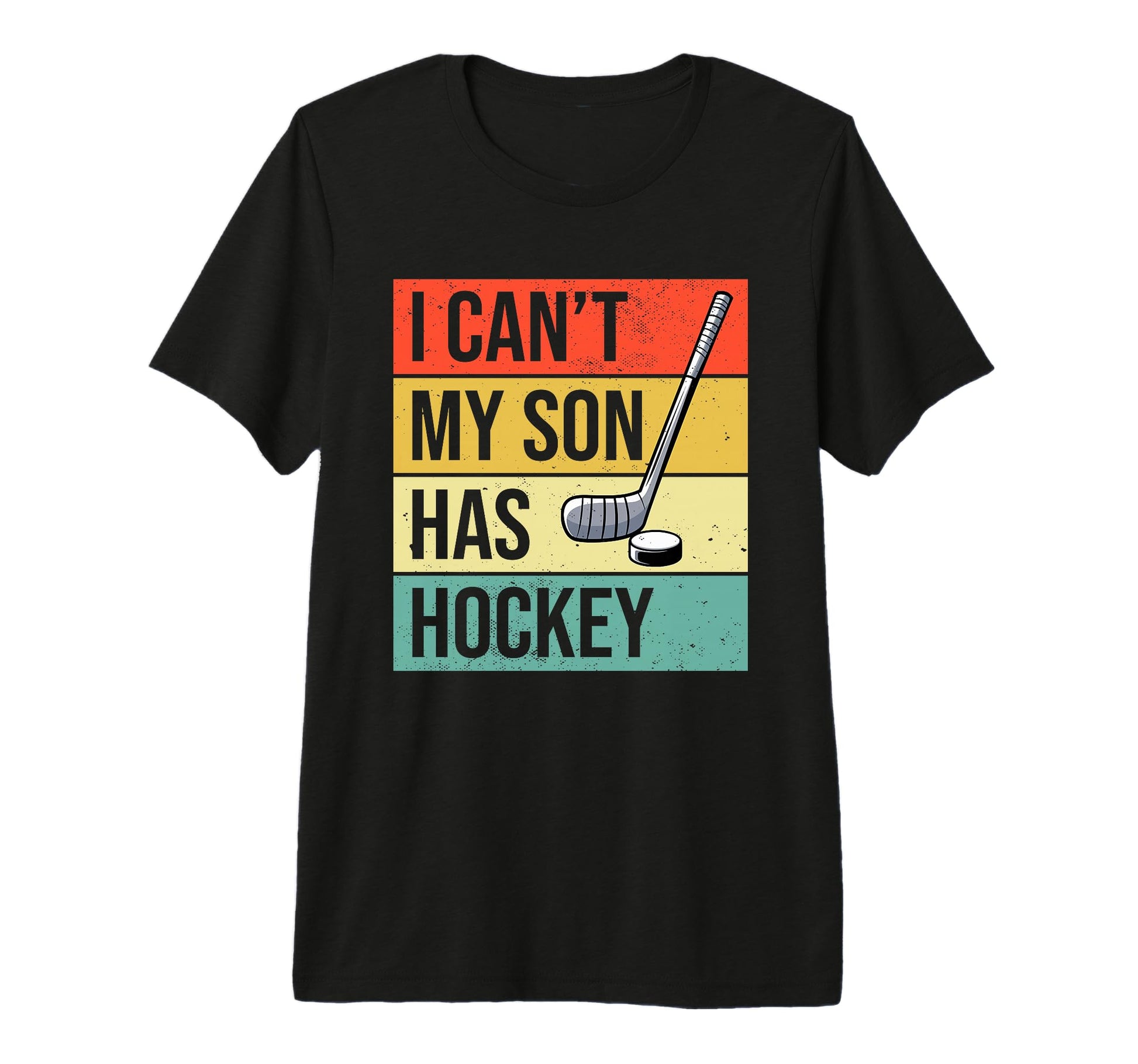 Ice Hockey Dad Tri Blend T-Shirt - Streetwear Style Unisex - T-Shirt, Sweatshirt, Hoodie