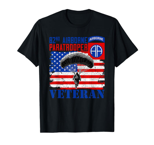 82Nd Airborne Division Paratrooper T-Shirt - Fun Novelty Design Unisex - T-Shirt, Sweatshirt, Hoodie