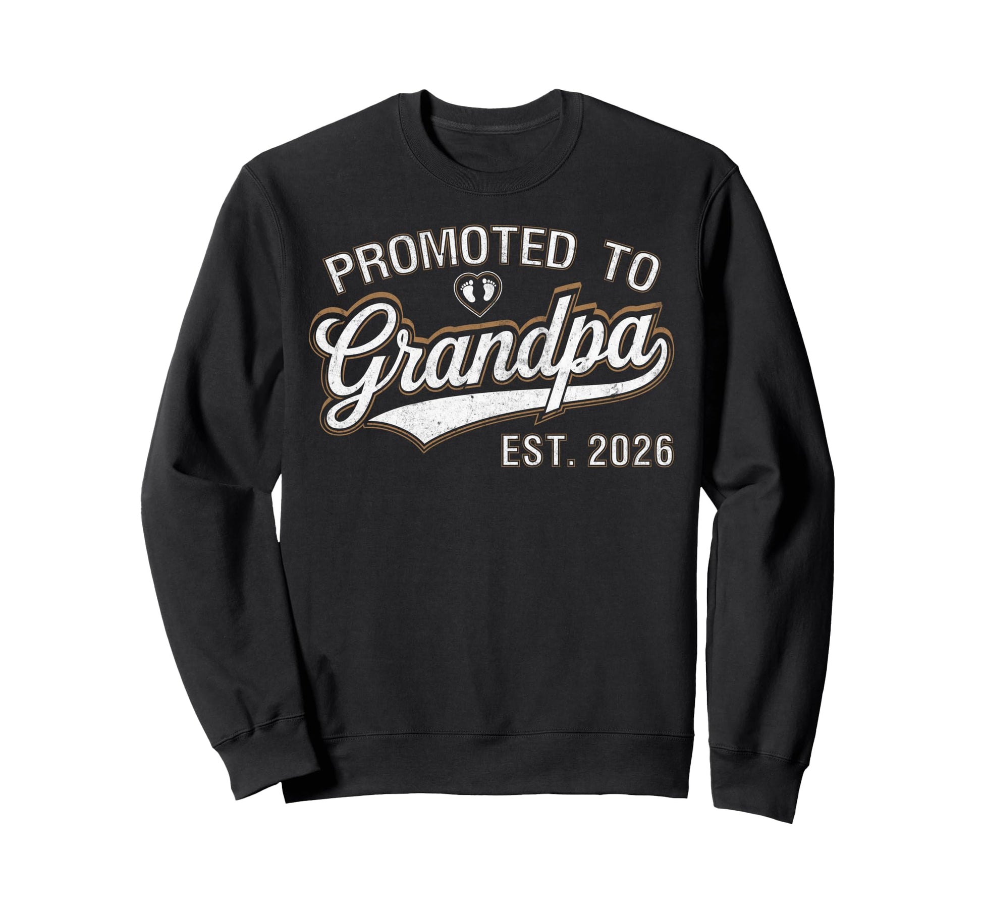 Promoted To Grandpa Est 2026 Soon To Sweatshirt - Trendy Graphic Men Women - T-Shirt, Sweatshirt, Hoodie