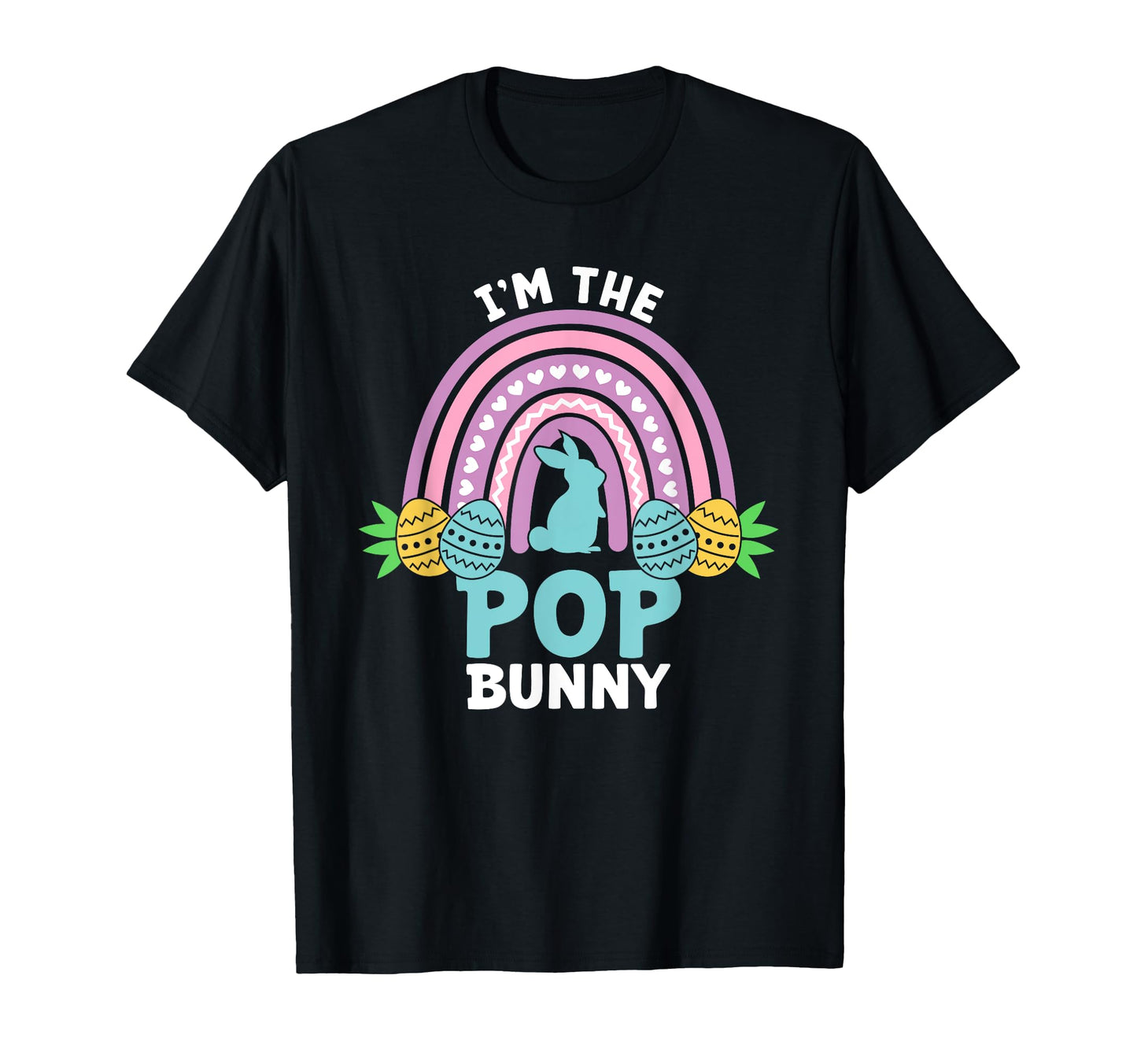 Happy Easter Day Im Pop Bunny T-Shirt - Streetwear Style Unisex - T-Shirt, Sweatshirt, Hoodie