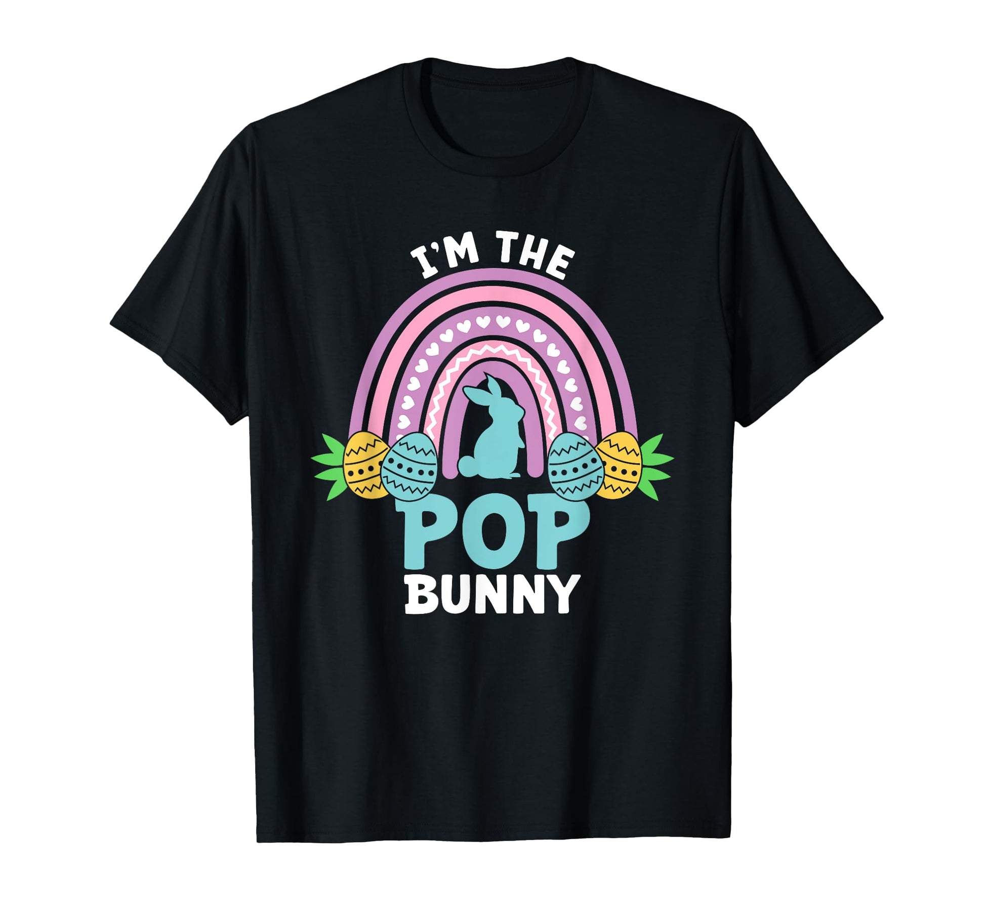 Happy Easter Day Im Pop Bunny T-Shirt - Streetwear Style Unisex - T-Shirt, Sweatshirt, Hoodie