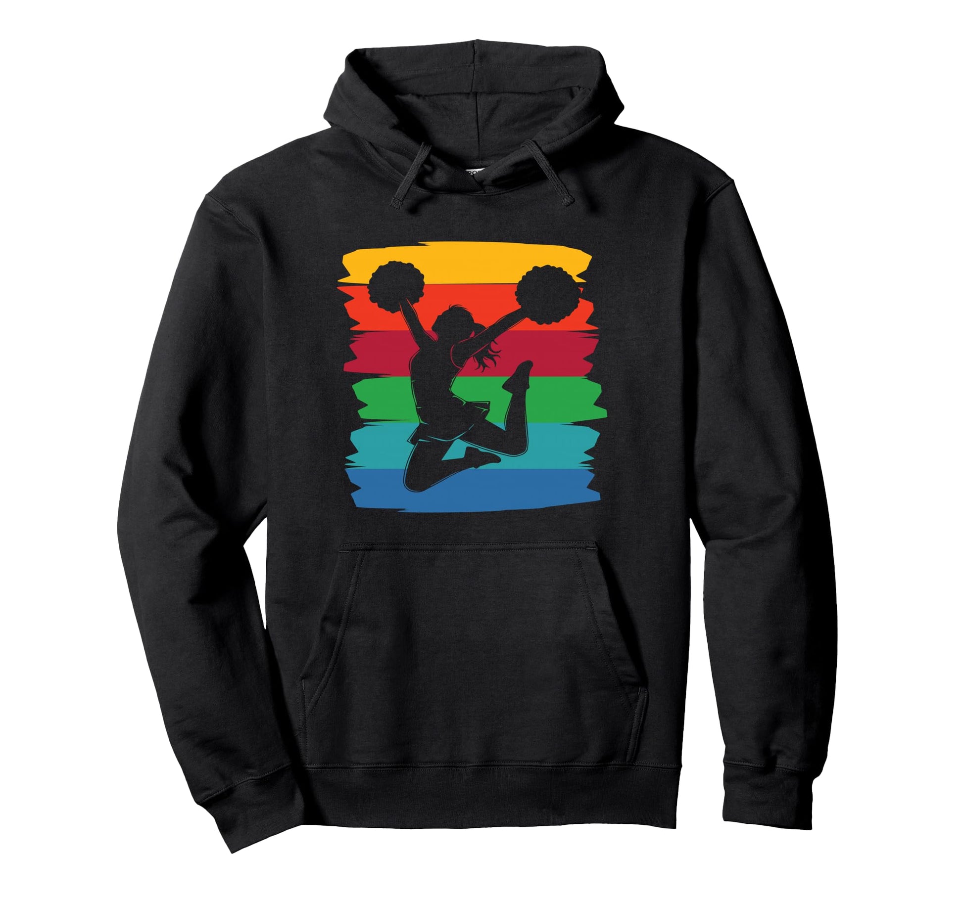 Cheerleader Cheer Mom Love Cheerleading Hoodie - Novelty Apparel Unisex - T-Shirt, Sweatshirt, Hoodie