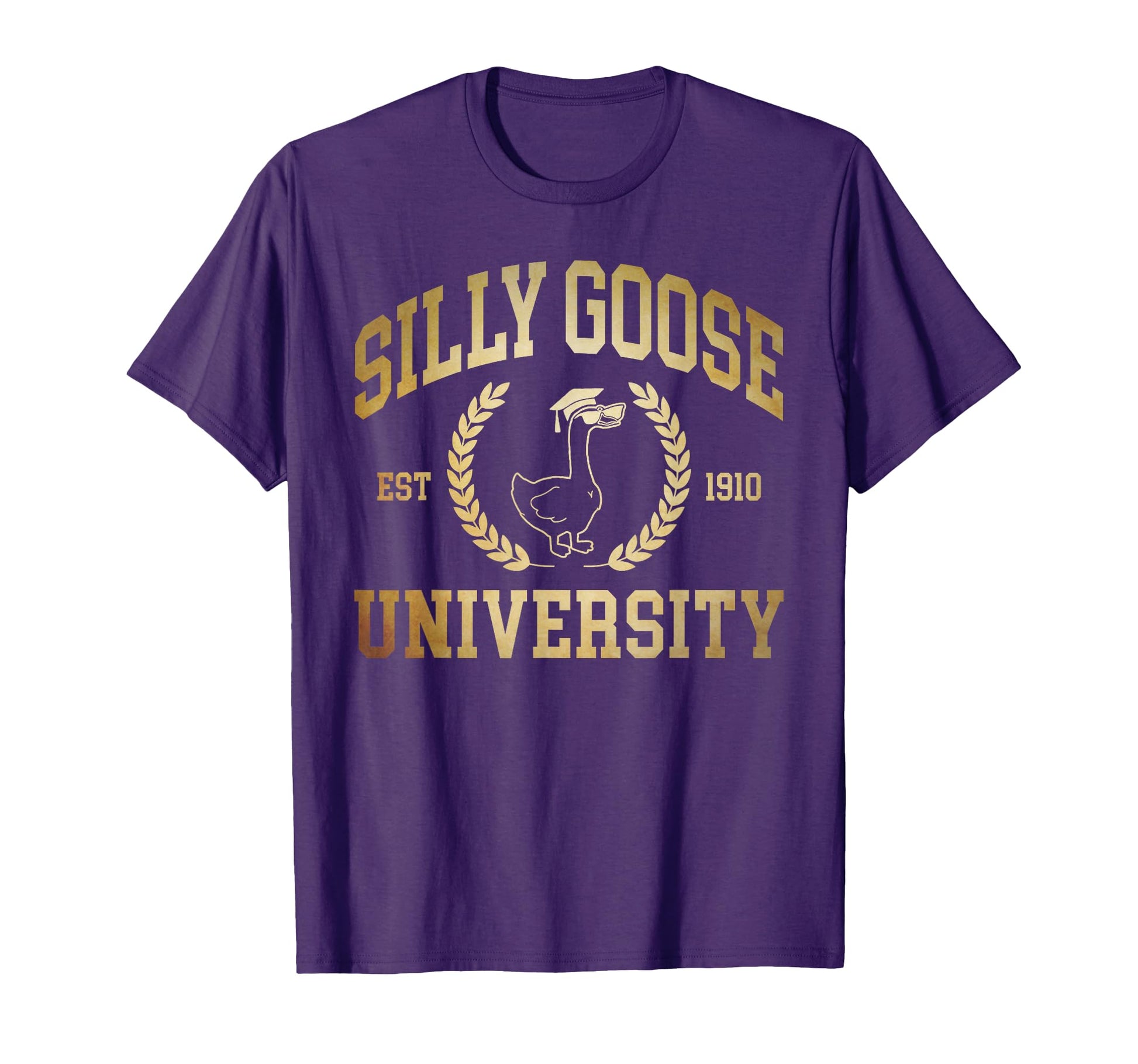 Silly Goose University Silly Goose T-Shirt - Fun Novelty Design for Adults - T-Shirt, Sweatshirt, Hoodie