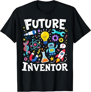 Future Inventor Science and Engineering Design T-Shirt Unisex T-shirt, Sweatshirt, Hoodie, Long Sleeve Tee - T-Shirt, Sweatshirt, Hoodie