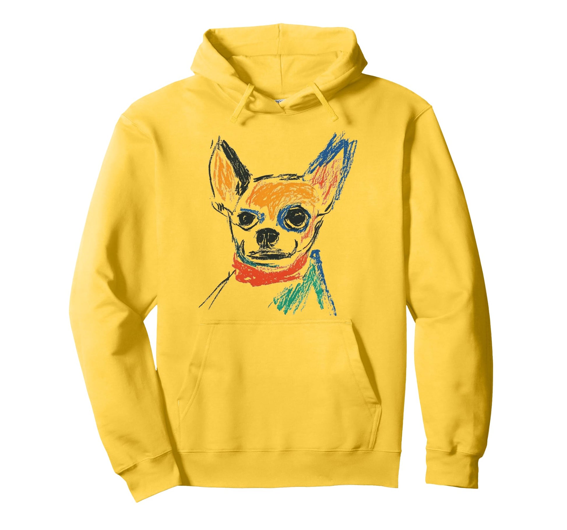 Chihuahua Pop Art Hoodie - Minimalist Print for Adults - T-Shirt, Sweatshirt, Hoodie