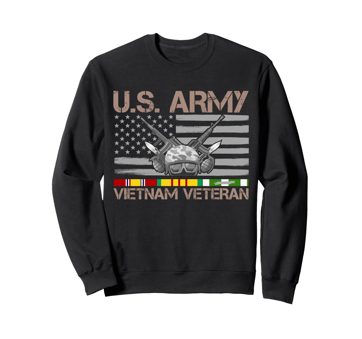 Vietnam Veteran Gifts Us Army Usa Sweatshirt - Graphic Print Men Women - T-Shirt, Sweatshirt, Hoodie