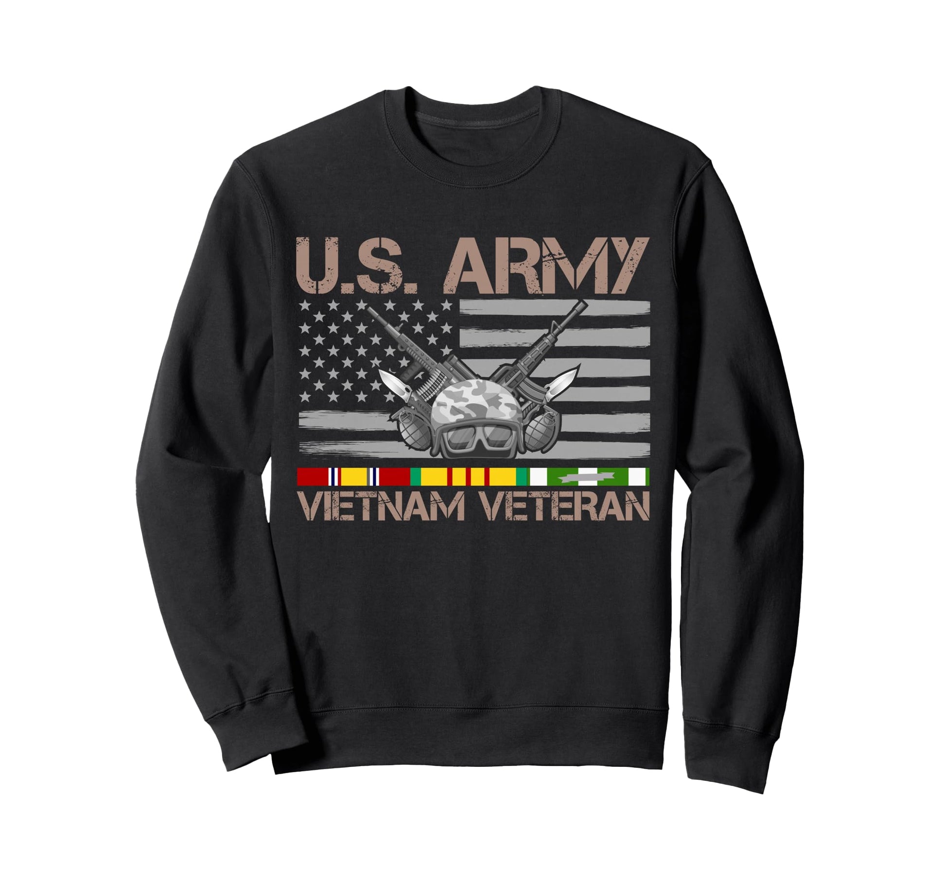 Vietnam Veteran Gifts Us Army Usa Sweatshirt - Graphic Print Men Women - T-Shirt, Sweatshirt, Hoodie