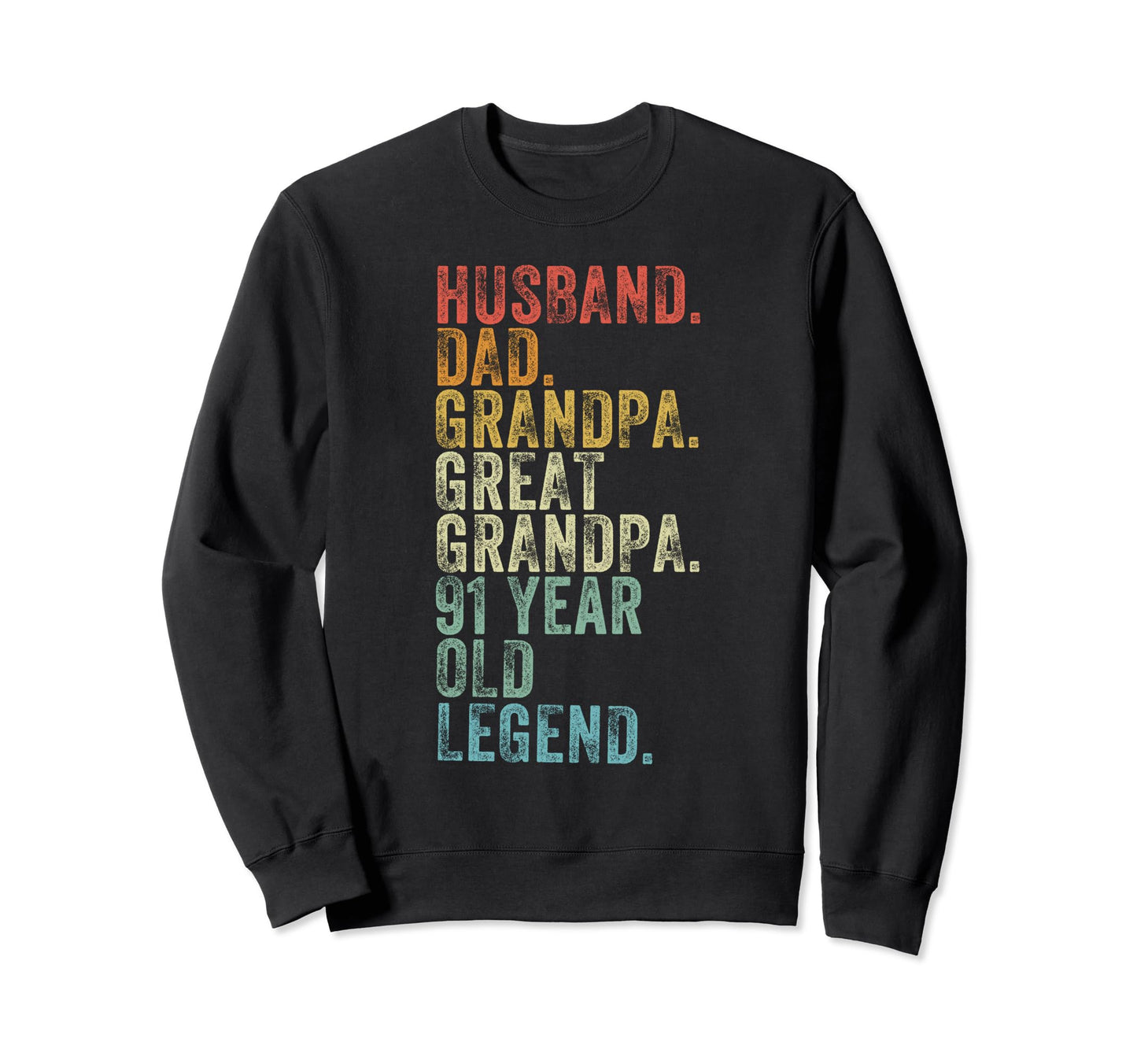 Husband Dad Grandpa Great Grandpa Sweatshirt - Minimalist Print Men Women - T-Shirt, Sweatshirt, Hoodie