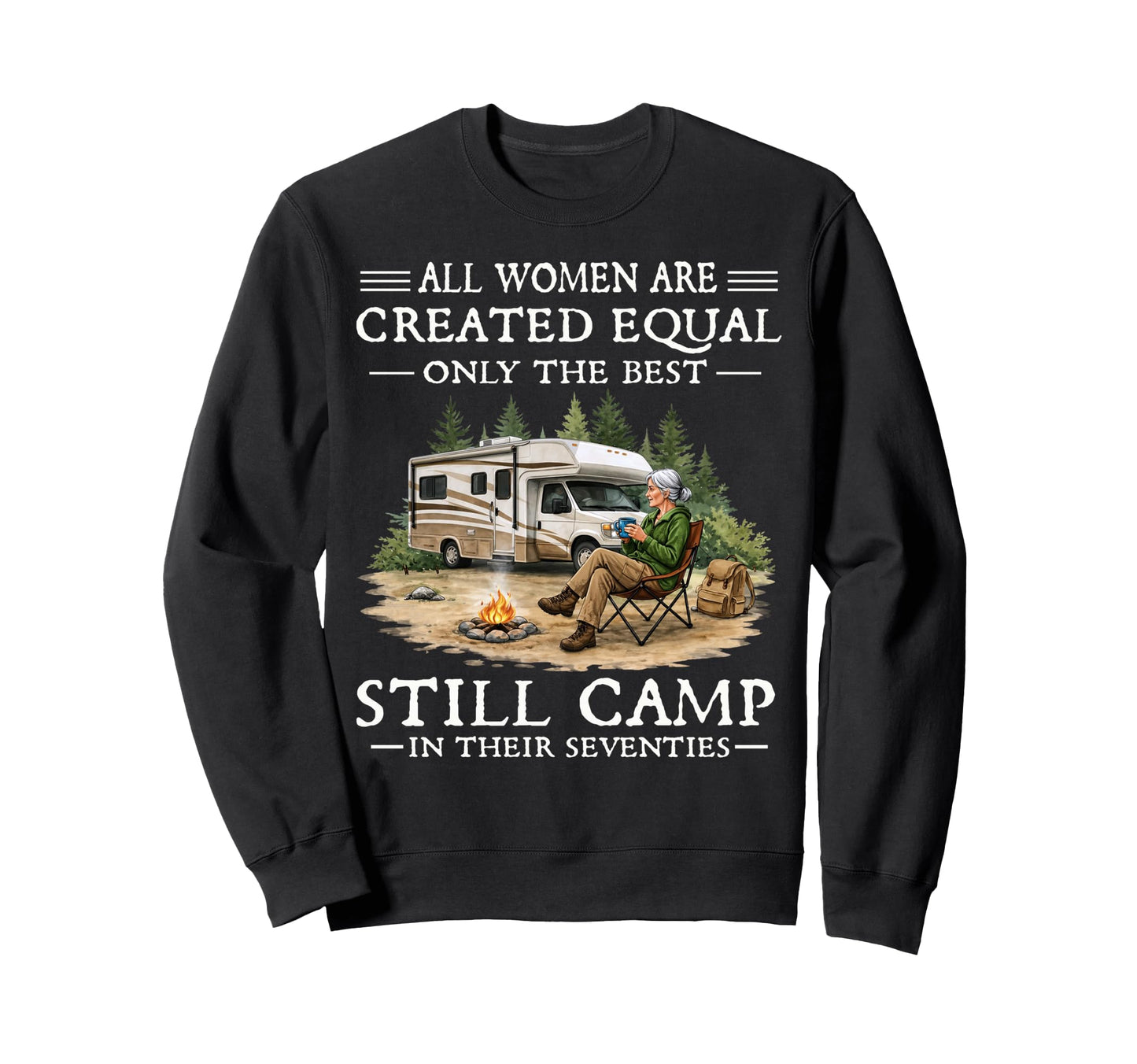 All Are Created Equal Only Best Sweatshirt - Custom Art Print for Adults - T-Shirt, Sweatshirt, Hoodie