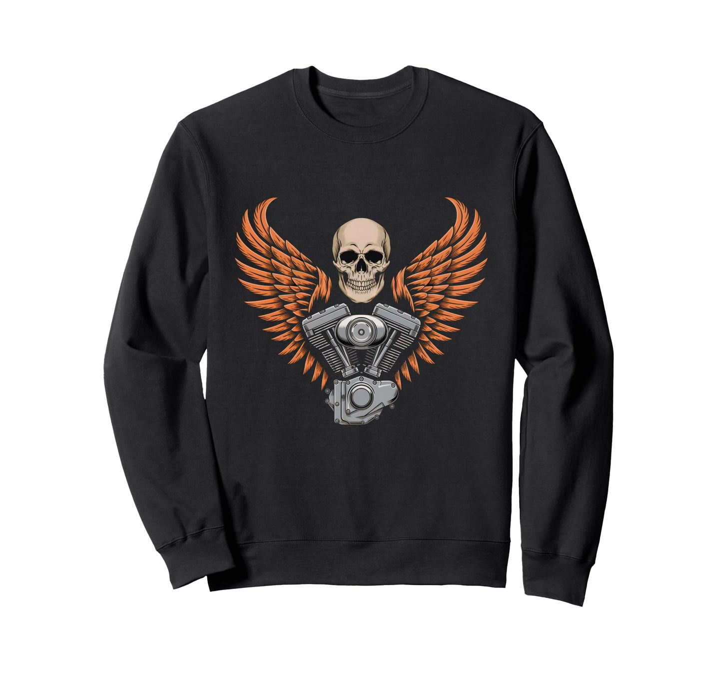 Awesome Motorcycle Dad Funny Sweatshirt - Unique Graphic Men Women - T-Shirt, Sweatshirt, Hoodie