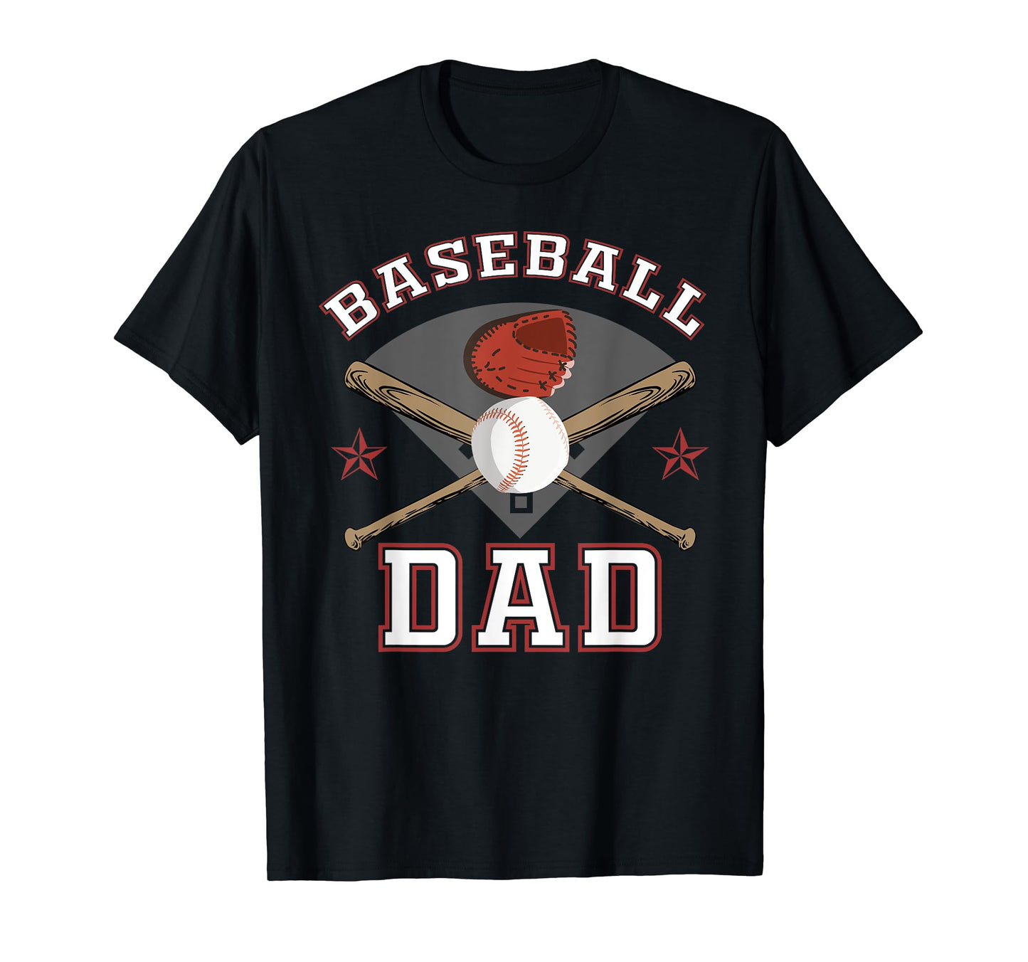 Baseball Dad Baseball Player T-Shirt - Unique Graphic Unisex - T-Shirt, Sweatshirt, Hoodie