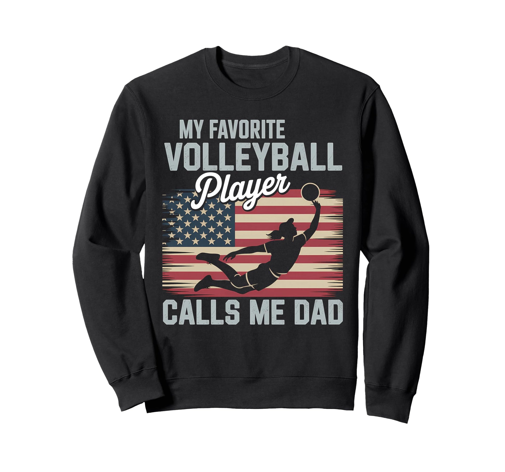 My Favorite Volleyball Player Calls Sweatshirt - Trendy Graphic Men Women - T-Shirt, Sweatshirt, Hoodie