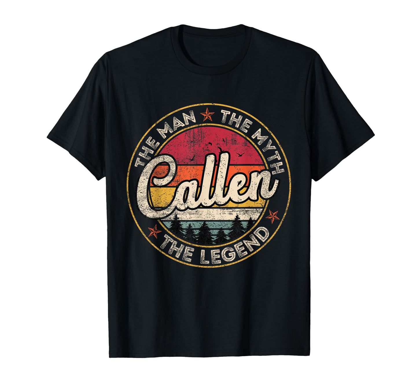 Callen Myth Legend Personalized Name T-Shirt - Custom Art Print Men Women - T-Shirt, Sweatshirt, Hoodie
