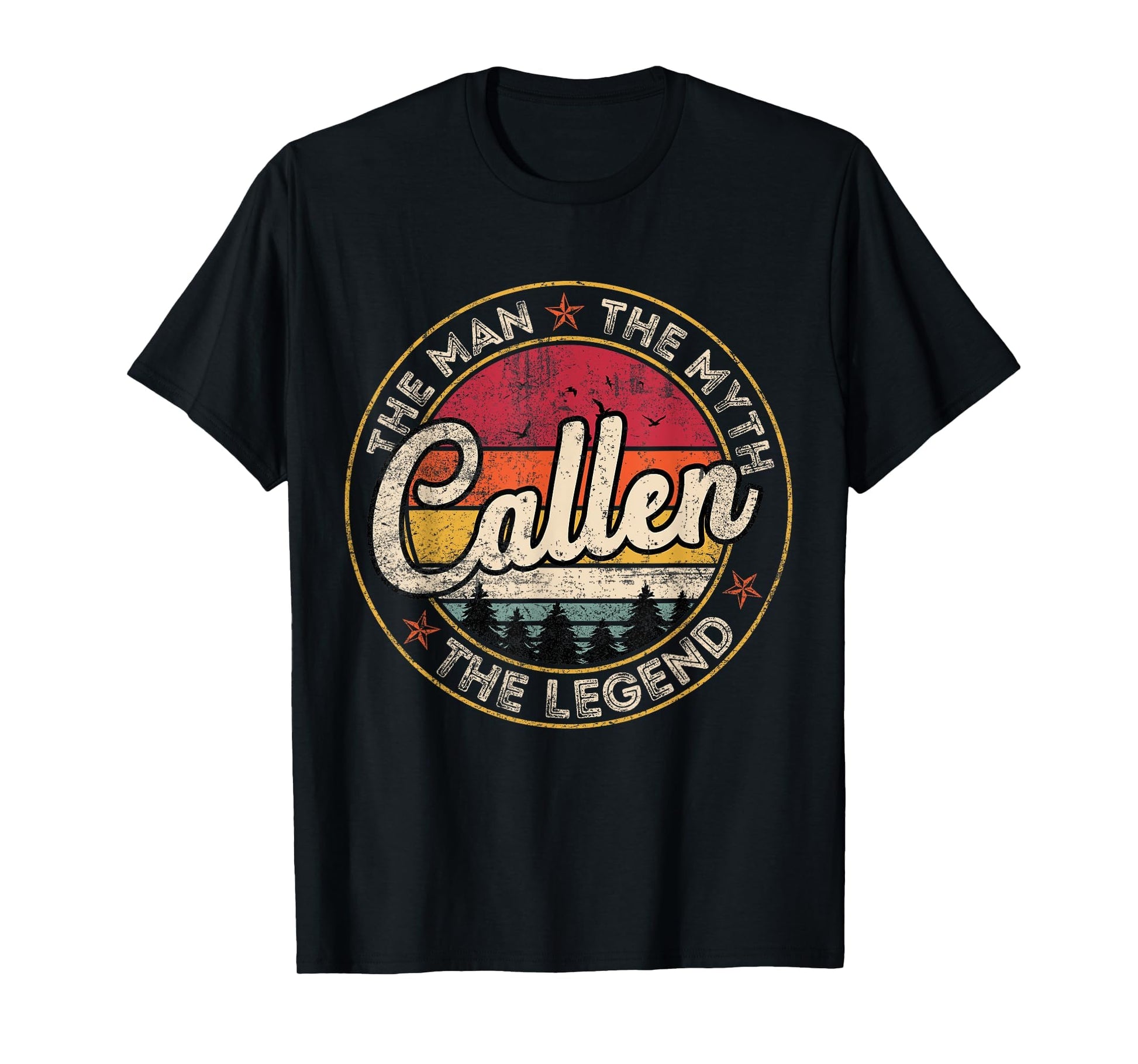 Callen Myth Legend Personalized Name T-Shirt - Custom Art Print Men Women - T-Shirt, Sweatshirt, Hoodie