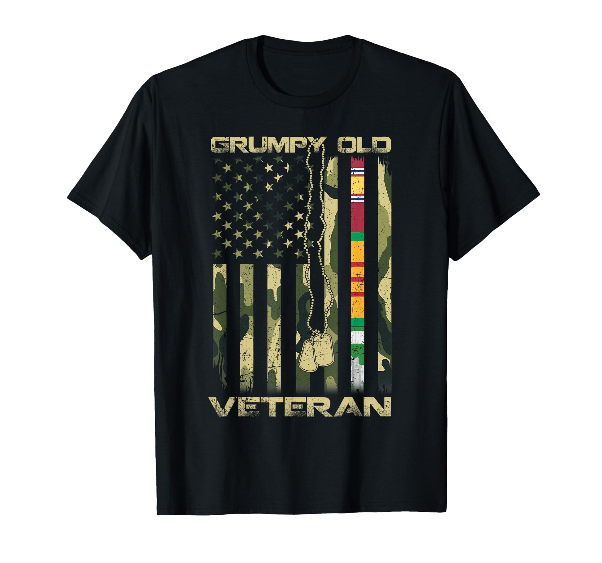 Patriotic Grumpy Old Vietnam War T-Shirt - Casual Everyday Wear Men Women - T-Shirt, Sweatshirt, Hoodie