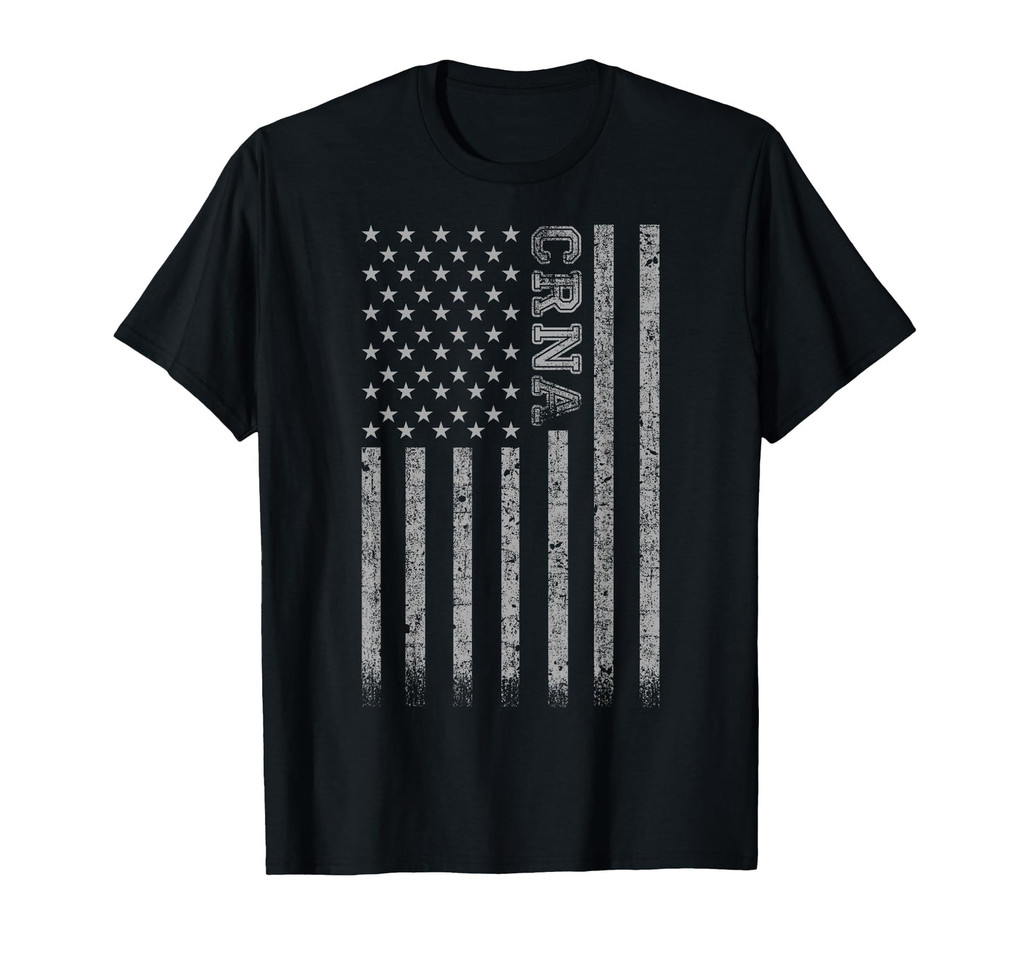 Crna American Flag T-Shirt - Streetwear Style Unisex - T-Shirt, Sweatshirt, Hoodie