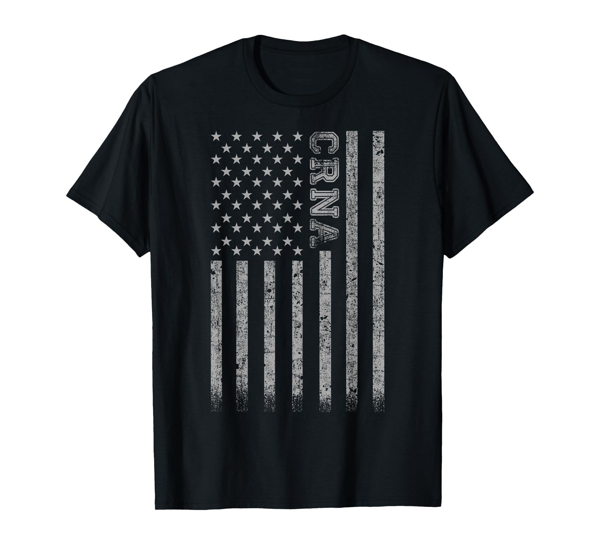 Crna American Flag T-Shirt - Streetwear Style Unisex - T-Shirt, Sweatshirt, Hoodie