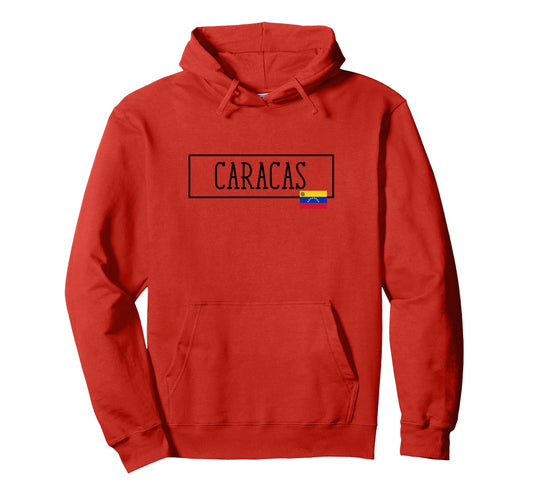 Caracas Venezuela Country Travel Town Hoodie - Aesthetic Graphic Men Women - T-Shirt, Sweatshirt, Hoodie