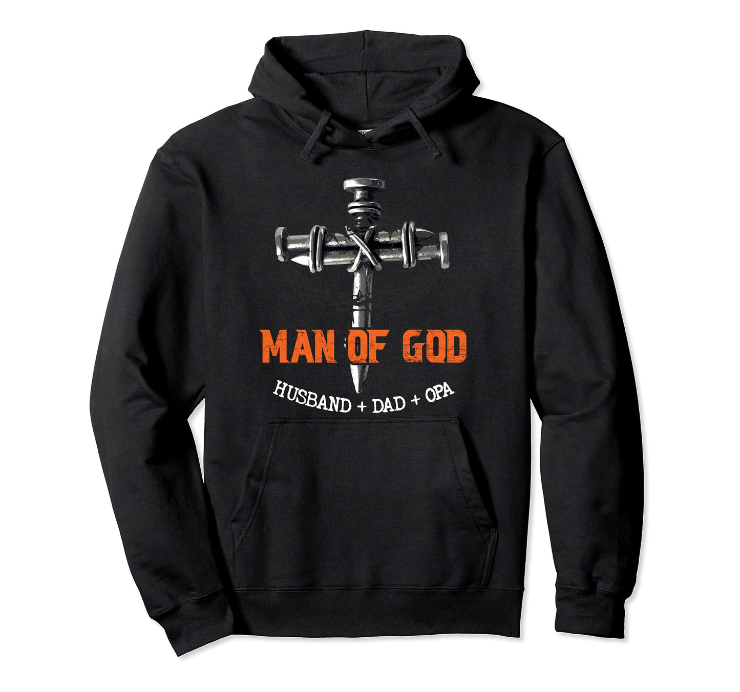 God Husband Dad Opa Hoodie - Custom Art Print Men Women - T-Shirt, Sweatshirt, Hoodie