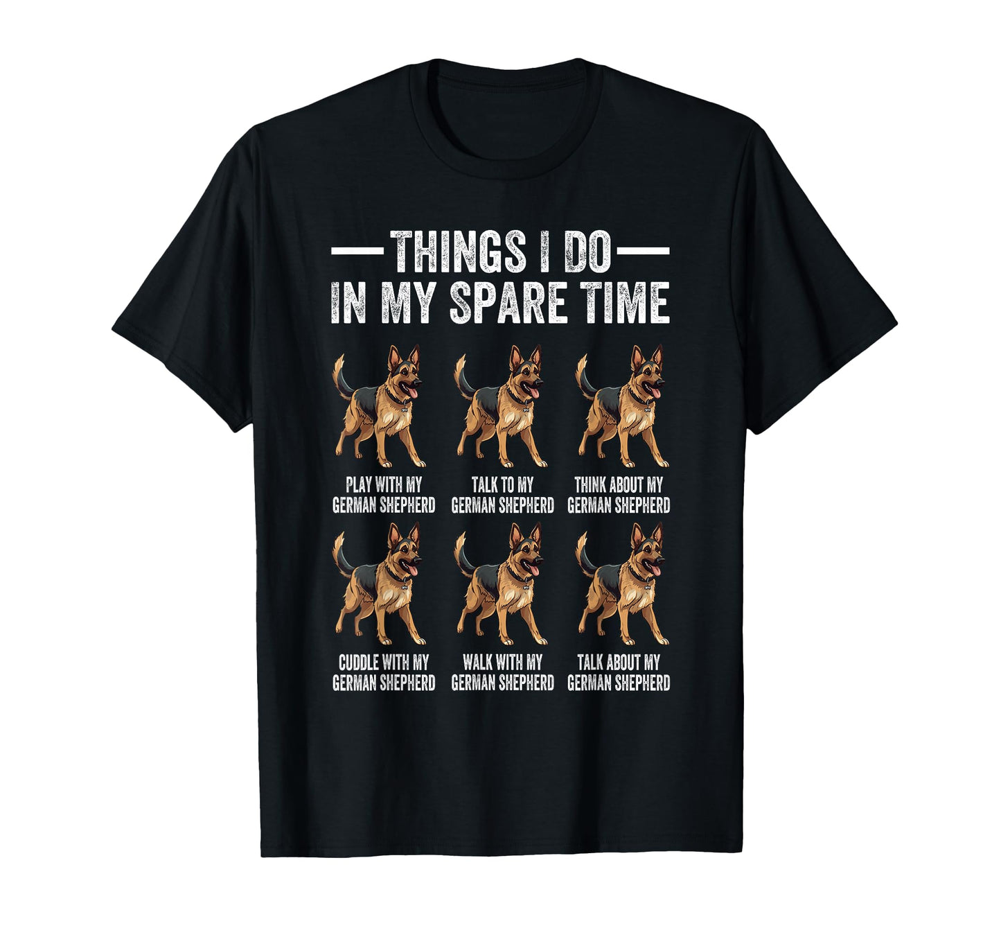Things I Do My Spare Time German T-Shirt - Minimalist Print Men Women - T-Shirt, Sweatshirt, Hoodie