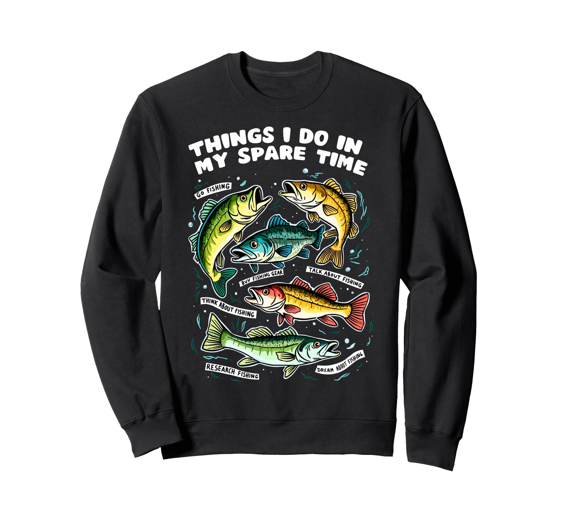 Things I Do My Spare Time Sweatshirt - Aesthetic Graphic for Adults - T-Shirt, Sweatshirt, Hoodie