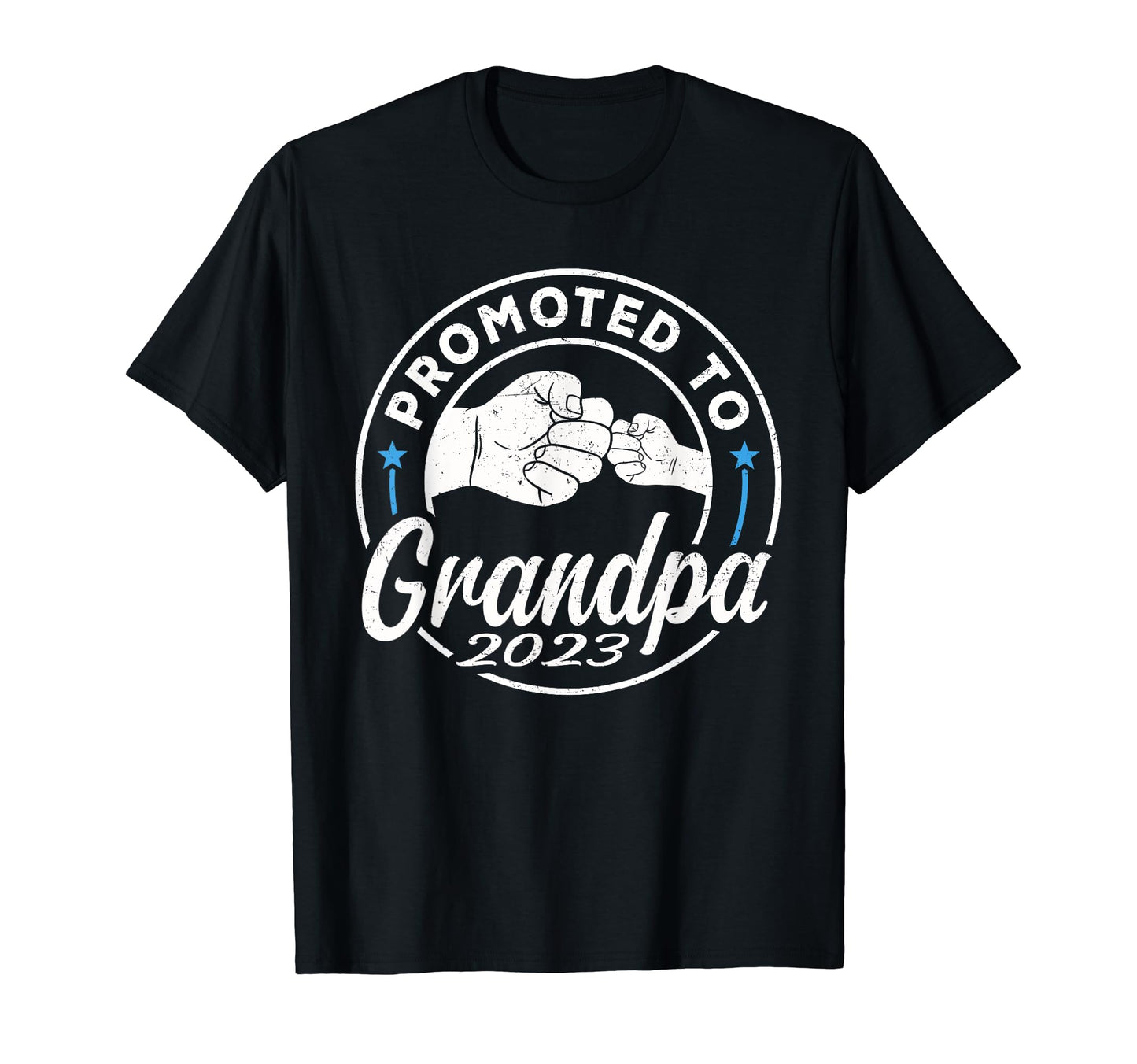 Promoted To Grandpa 2023 Funny New T-Shirt - Novelty Apparel Men Women - T-Shirt, Sweatshirt, Hoodie
