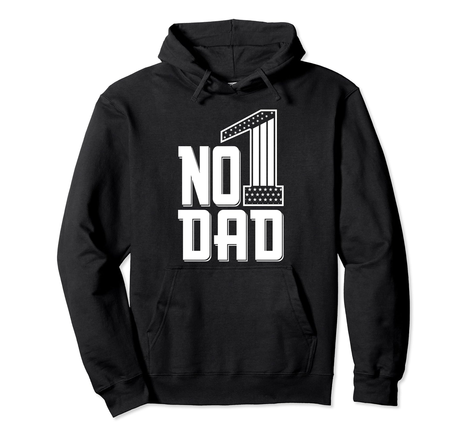 Number 1 Dad Fathers Day Nr One Daddy Hoodie - Novelty Apparel Men Women - T-Shirt, Sweatshirt, Hoodie