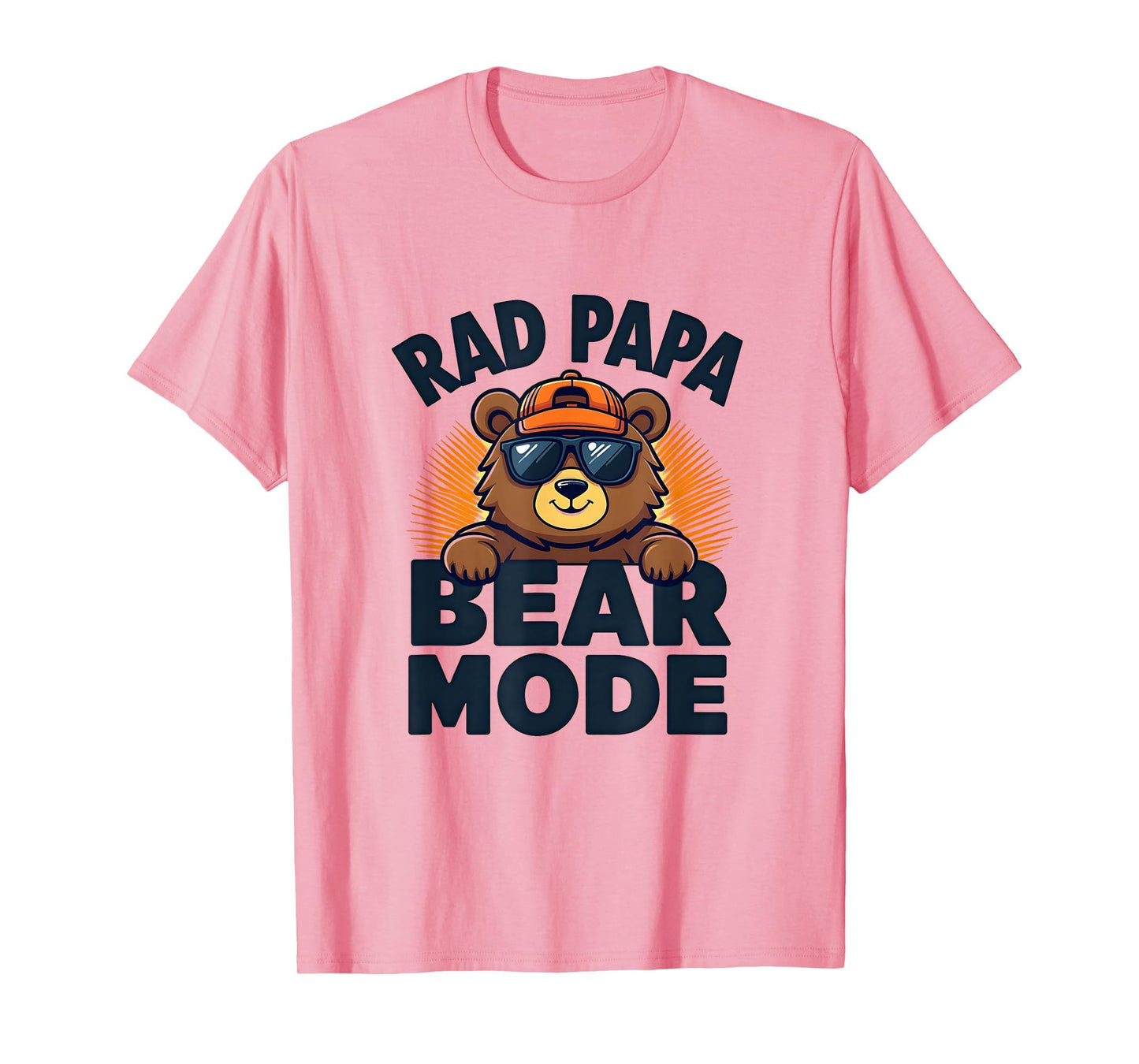 Rad Papa Bear Mode Dad T-Shirt - Unique Graphic for Adults - T-Shirt, Sweatshirt, Hoodie
