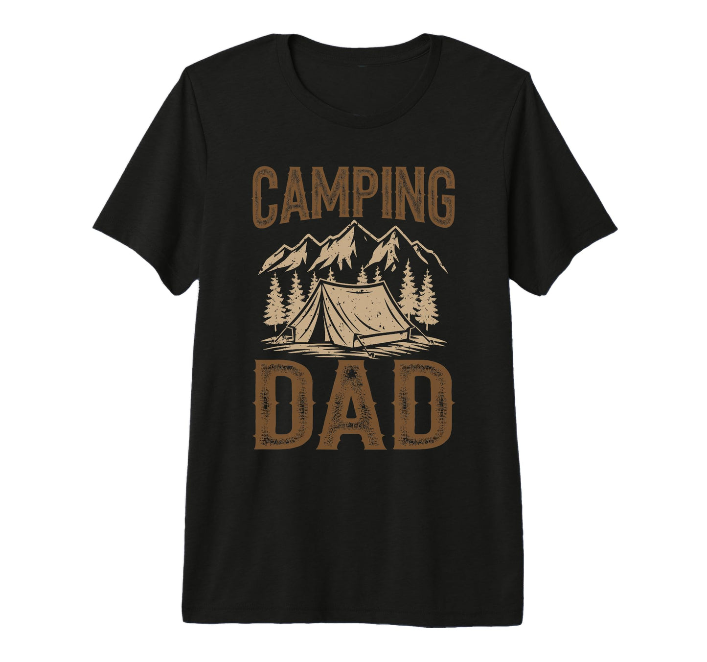 Mens Camping Dad Who Love Hiking Outdoor T-Shirt - Streetwear Style Unisex - T-Shirt, Sweatshirt, Hoodie