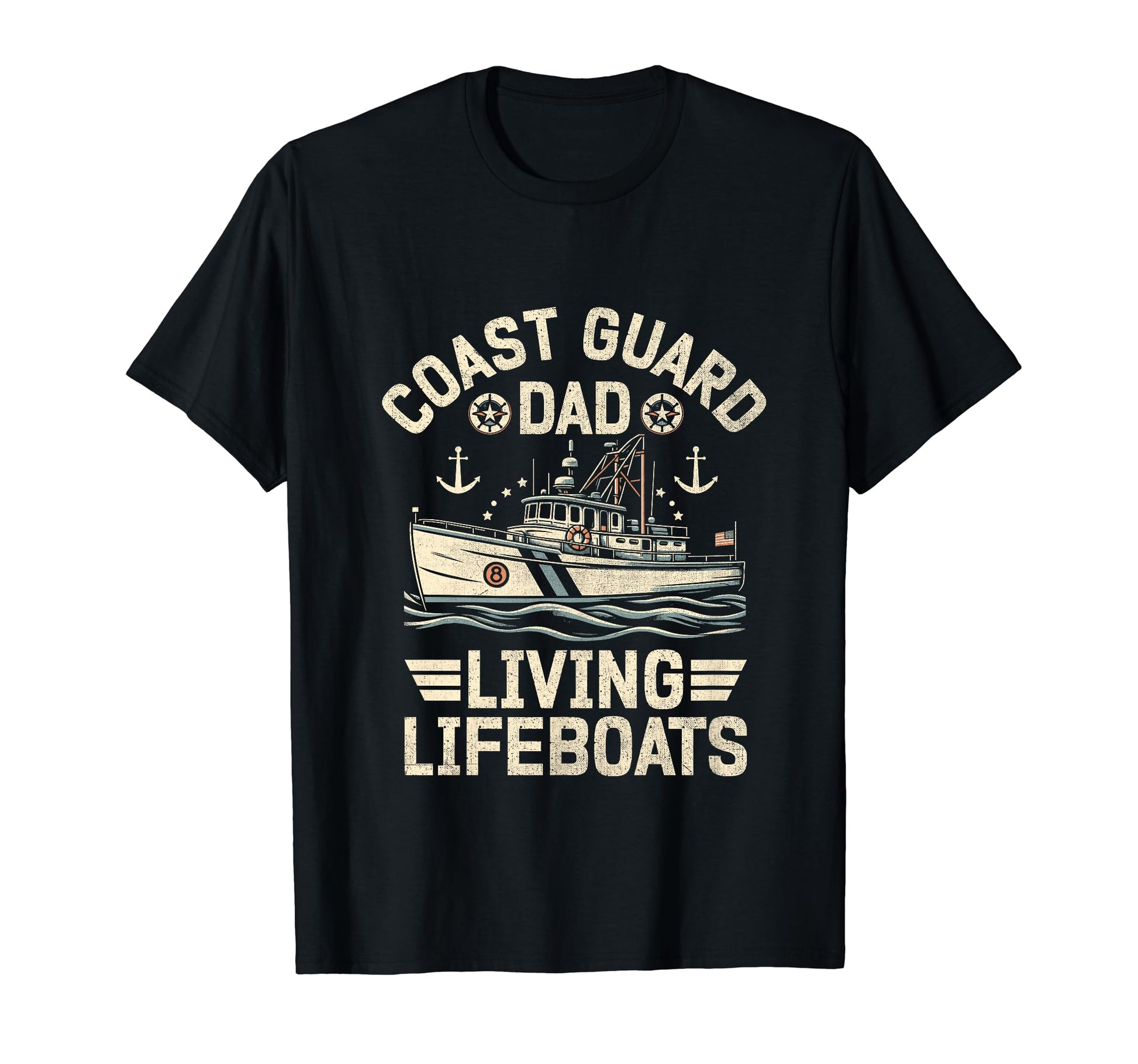 Coast Guard Dad Funny Proud Uscg T-Shirt - Aesthetic Graphic Men Women - T-Shirt, Sweatshirt, Hoodie