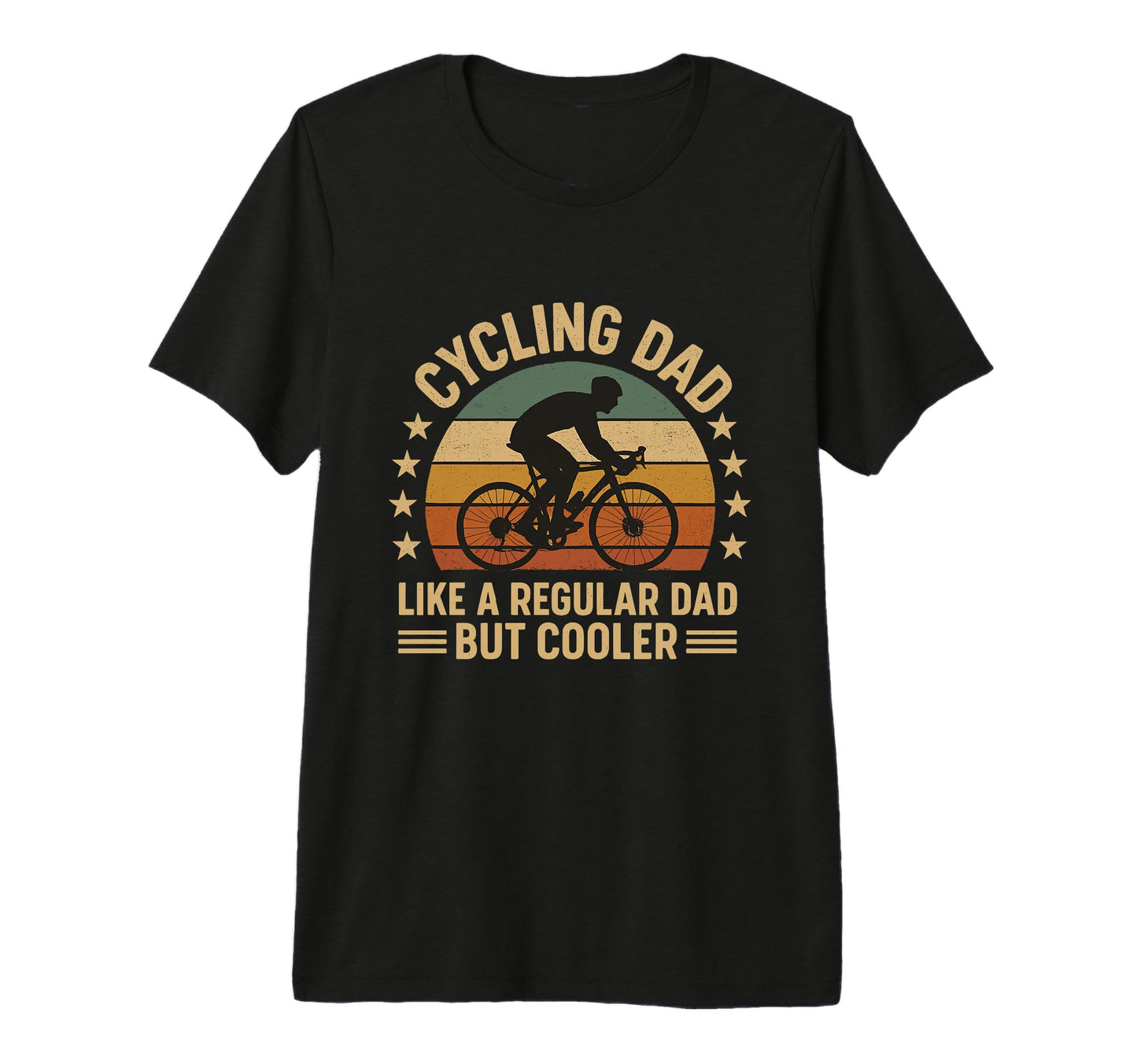 Mens Cycling Dad Biker Daddy T-Shirt - Casual Everyday Wear Men Women - T-Shirt, Sweatshirt, Hoodie